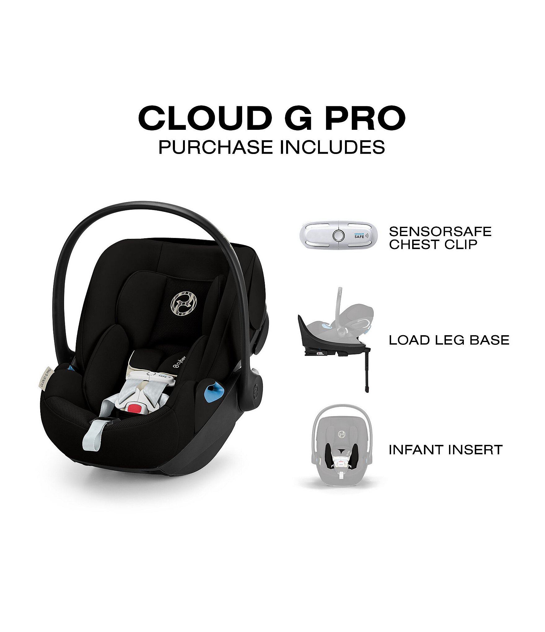 Cybex Cloud G Pro Comfort Extend Infant Car Seat