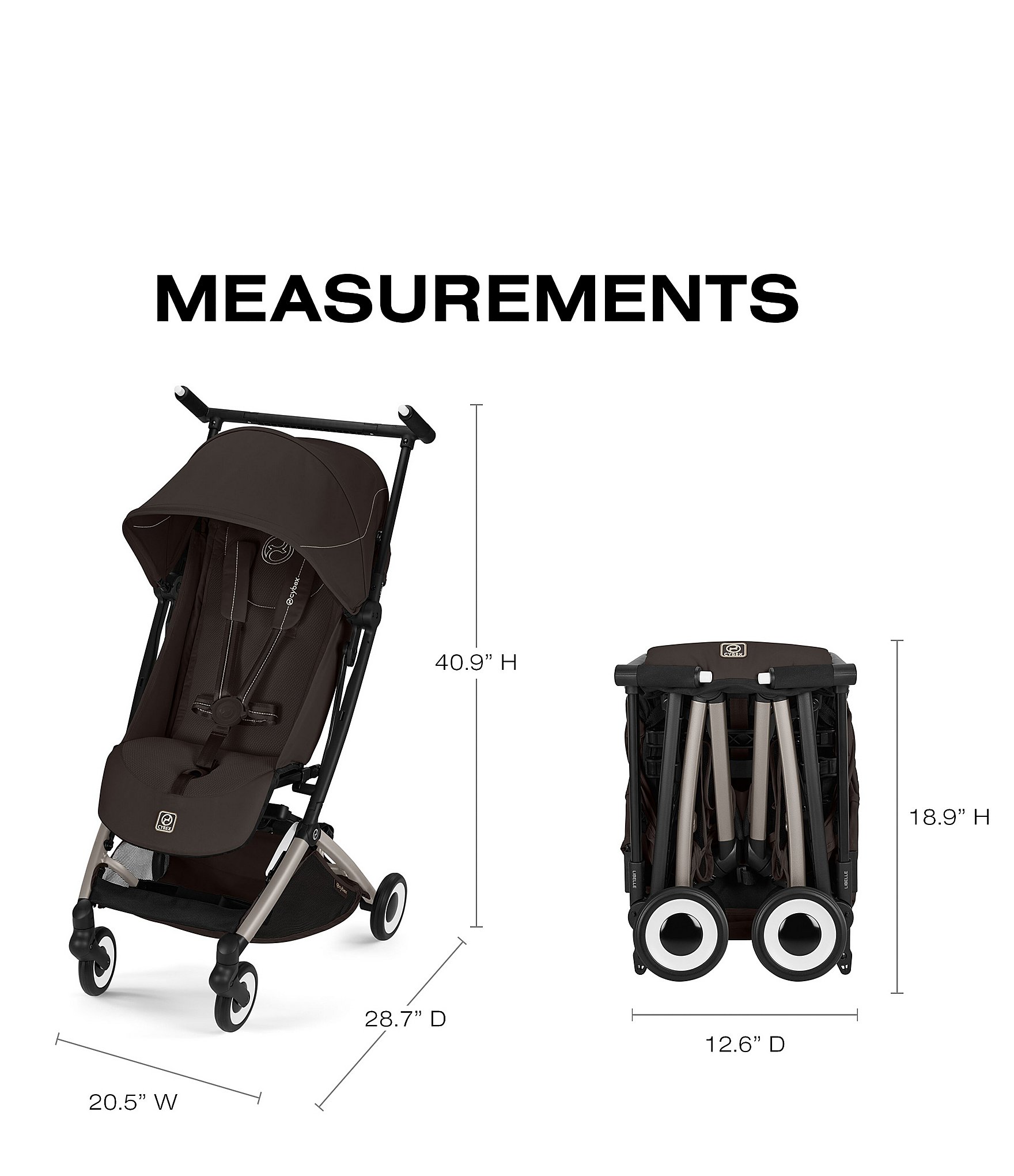 Cybex Libelle Stroller + Cloud G Pro Infant Car Seat Travel System