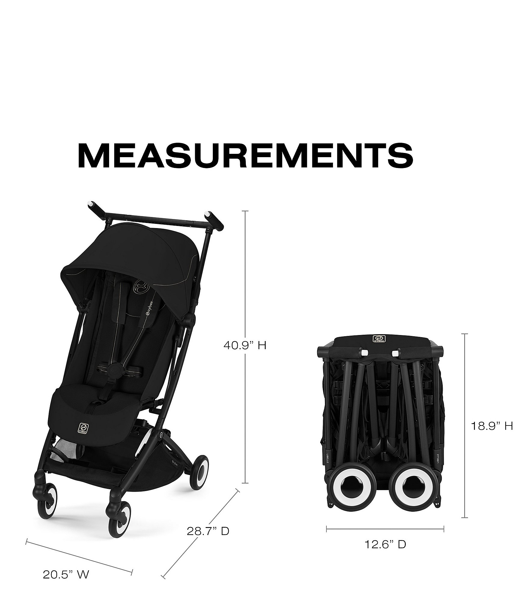 Cybex Libelle Stroller + Cloud G Pro Infant Car Seat Travel System