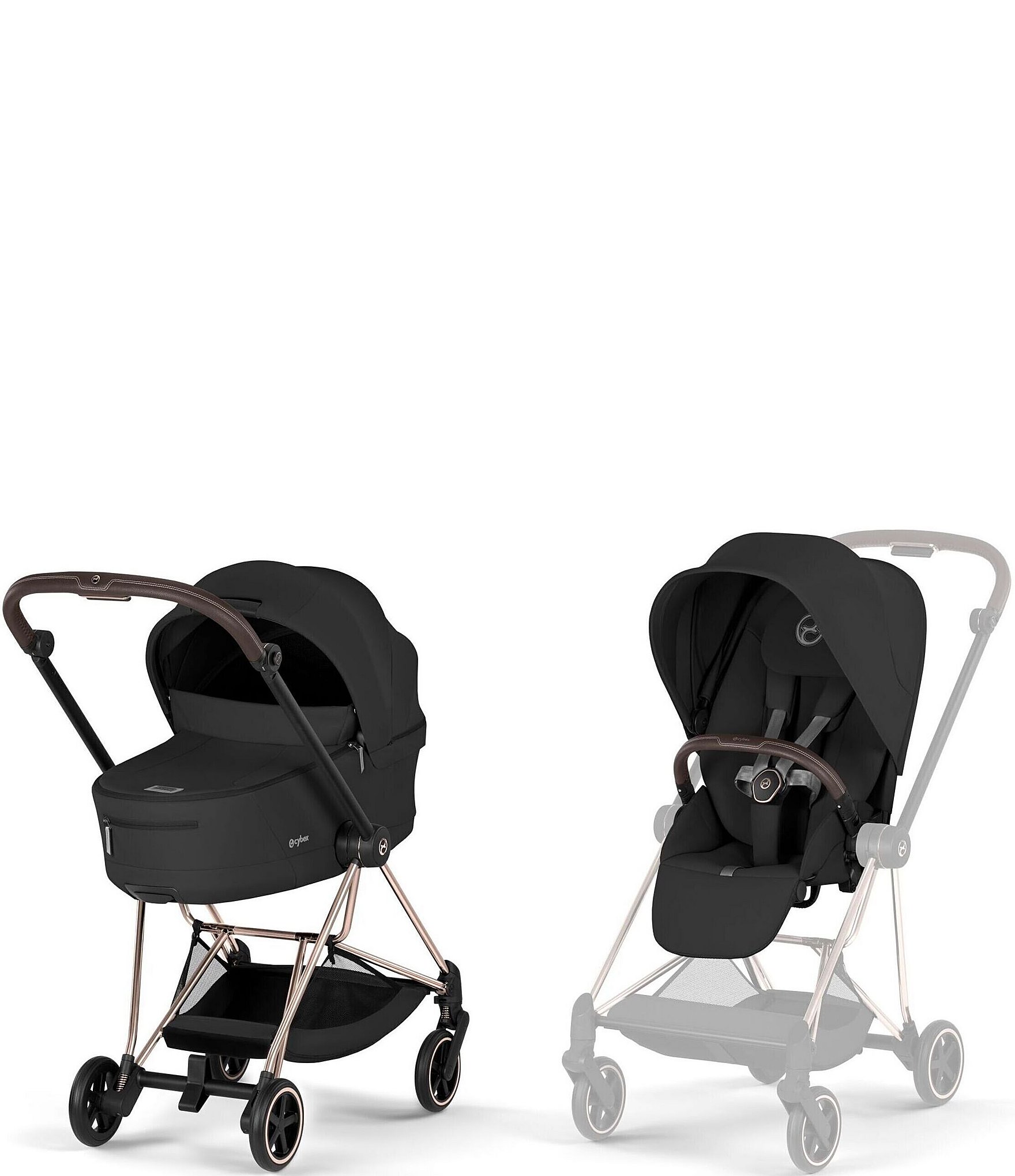 Cybex MIOS Stroller + MIOS Fold Lux Carry Cot Bundle