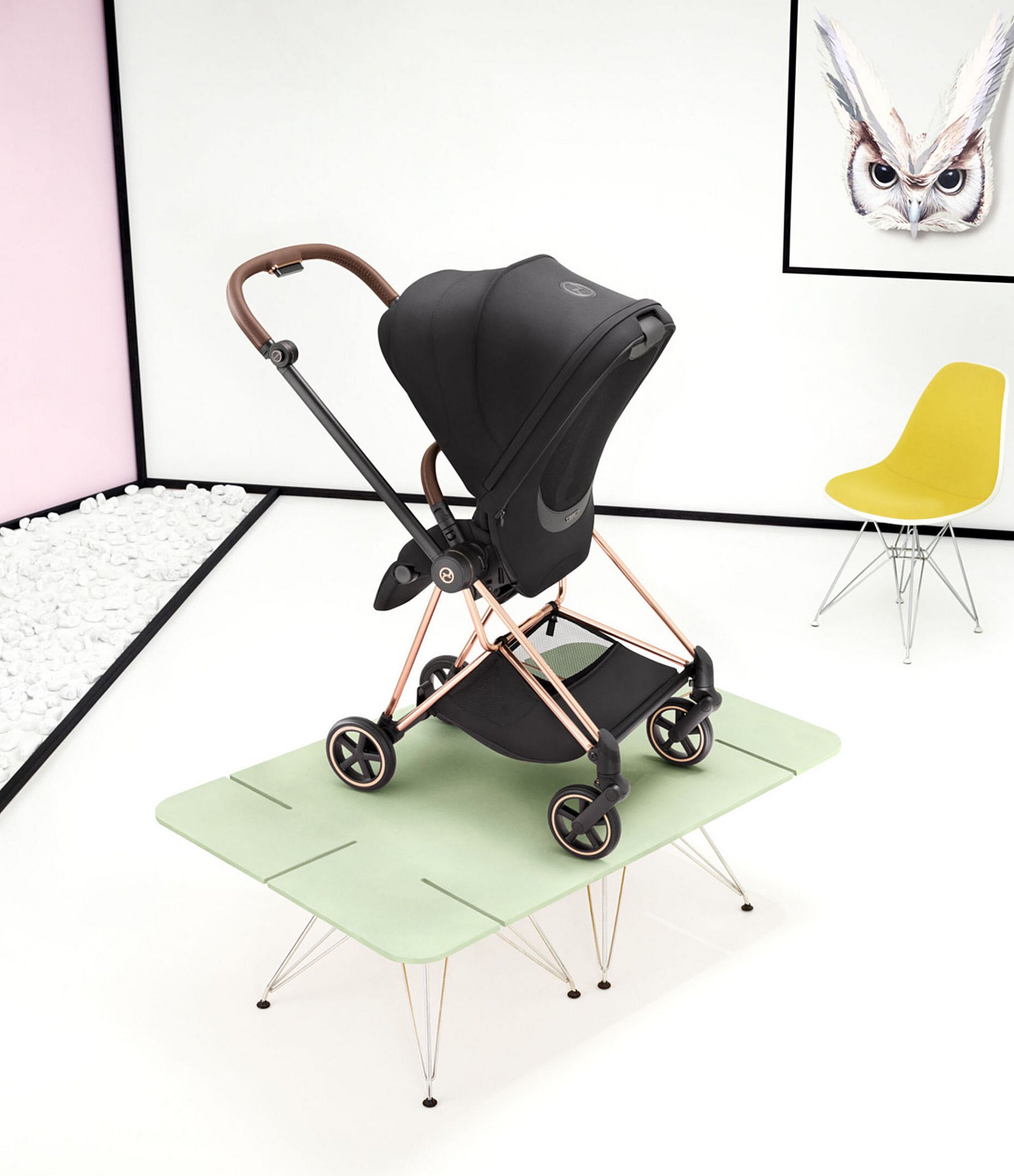 Cybex MIOS Stroller + MIOS Fold Lux Carry Cot Bundle