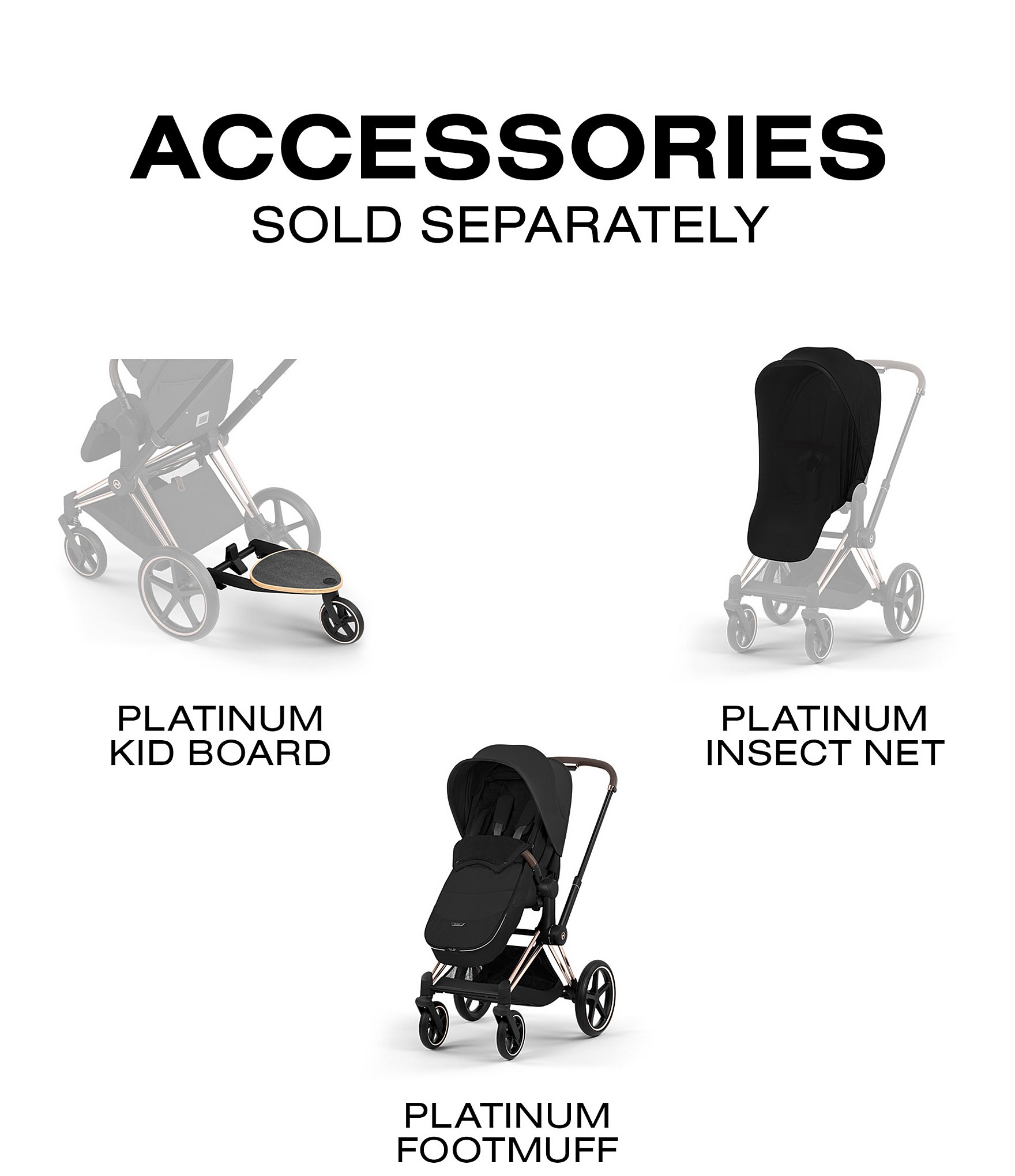 Cybex PRIAM Stroller + CLOUD T Infant Car Seat Travel System