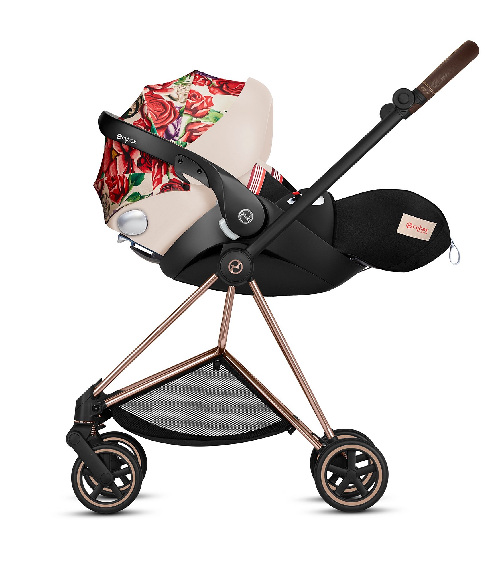 Cybex Spring Blossom Cloud Q with SensorSafe™ Infant Car Seat