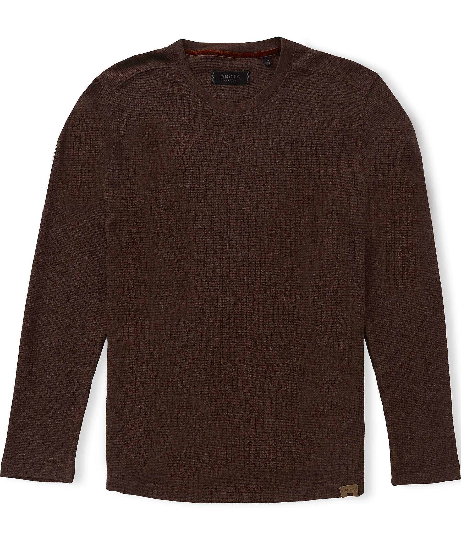 Dakota Grizzly Long Sleeve Lewis Waffle Pullover