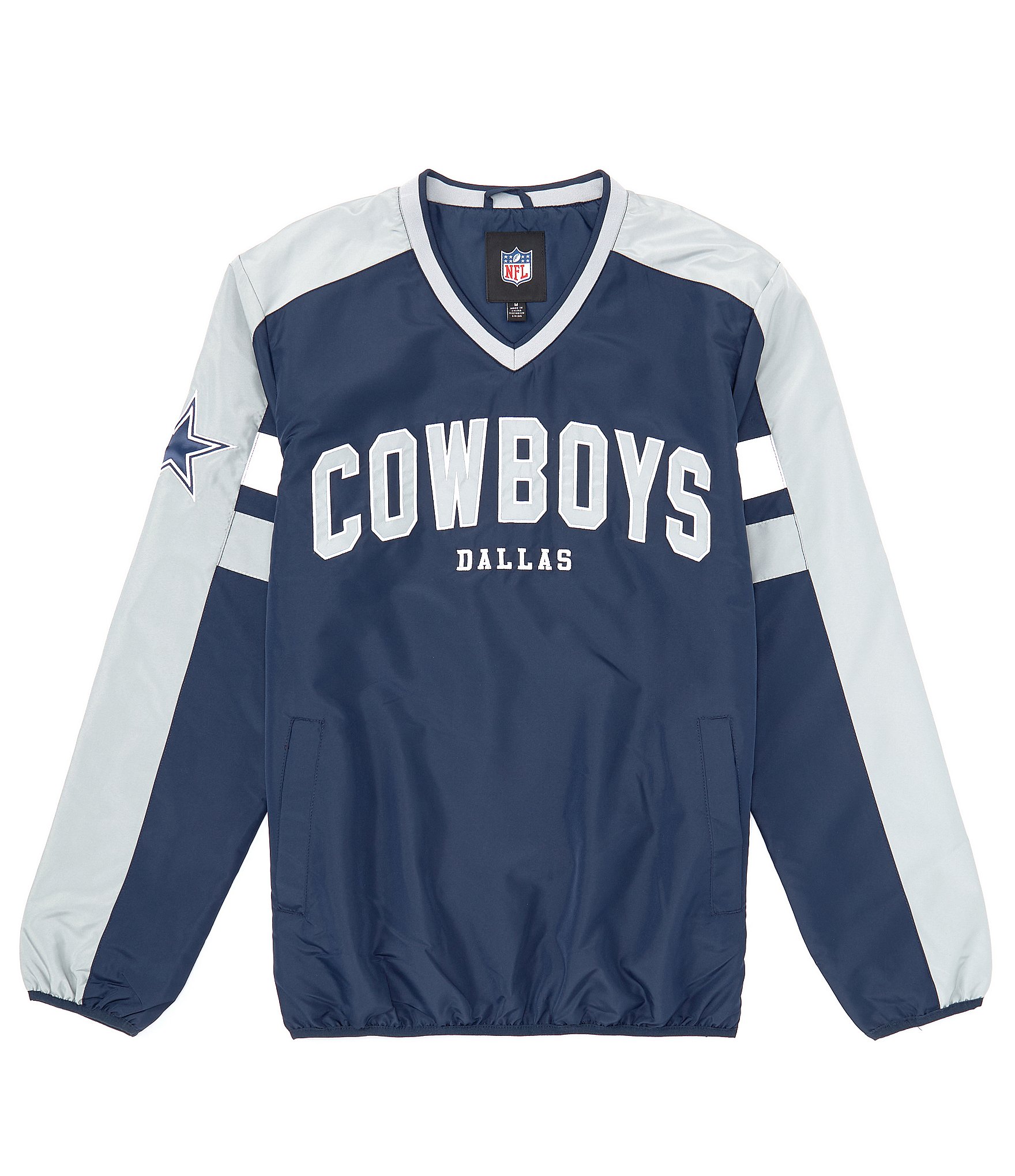 Dallas Cowboys Draft Pick V-Neck Pullover - XL