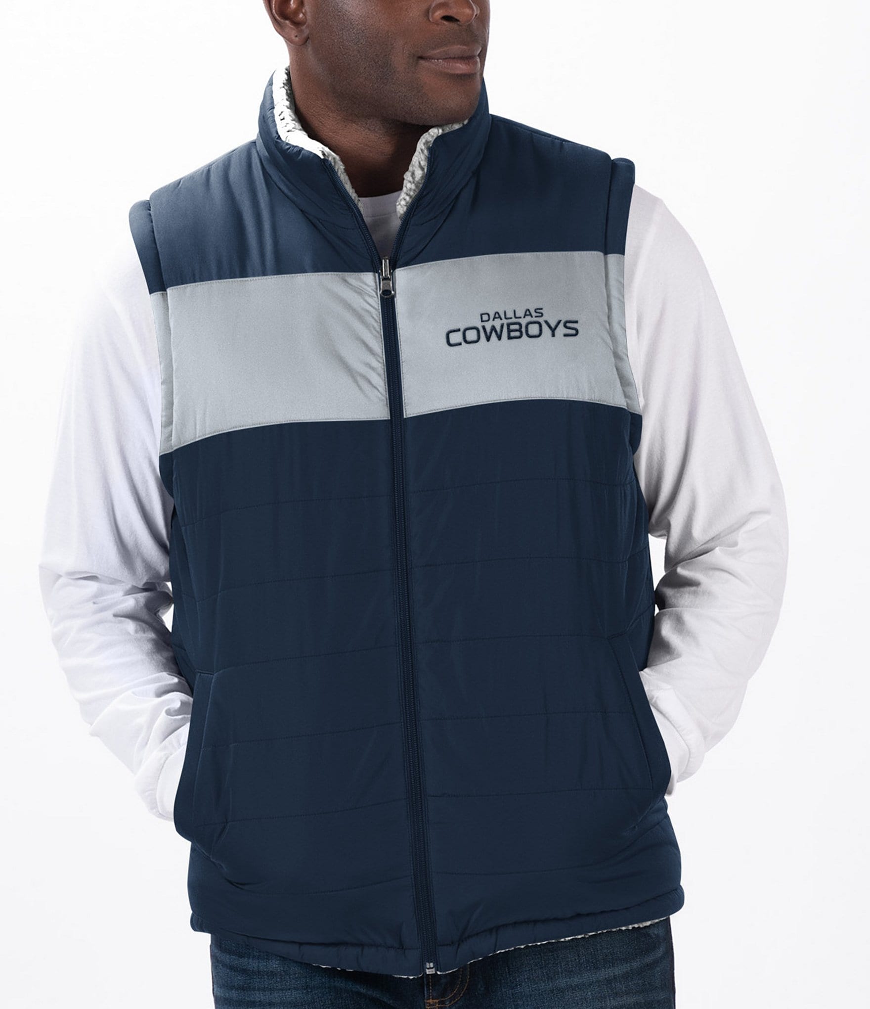dallas cowboys quilted jacket