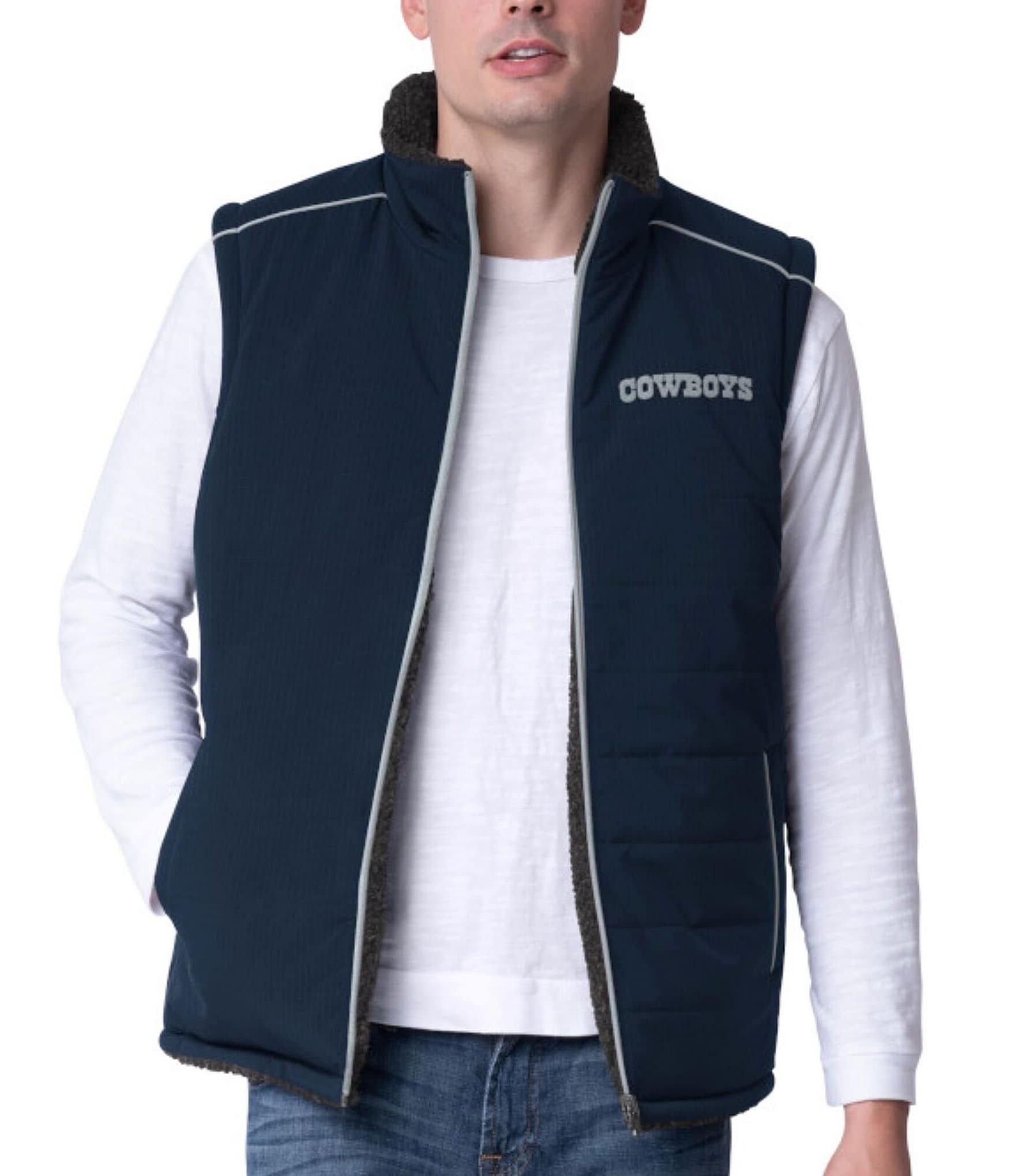 Dallas cowboys reversible fashion jacket