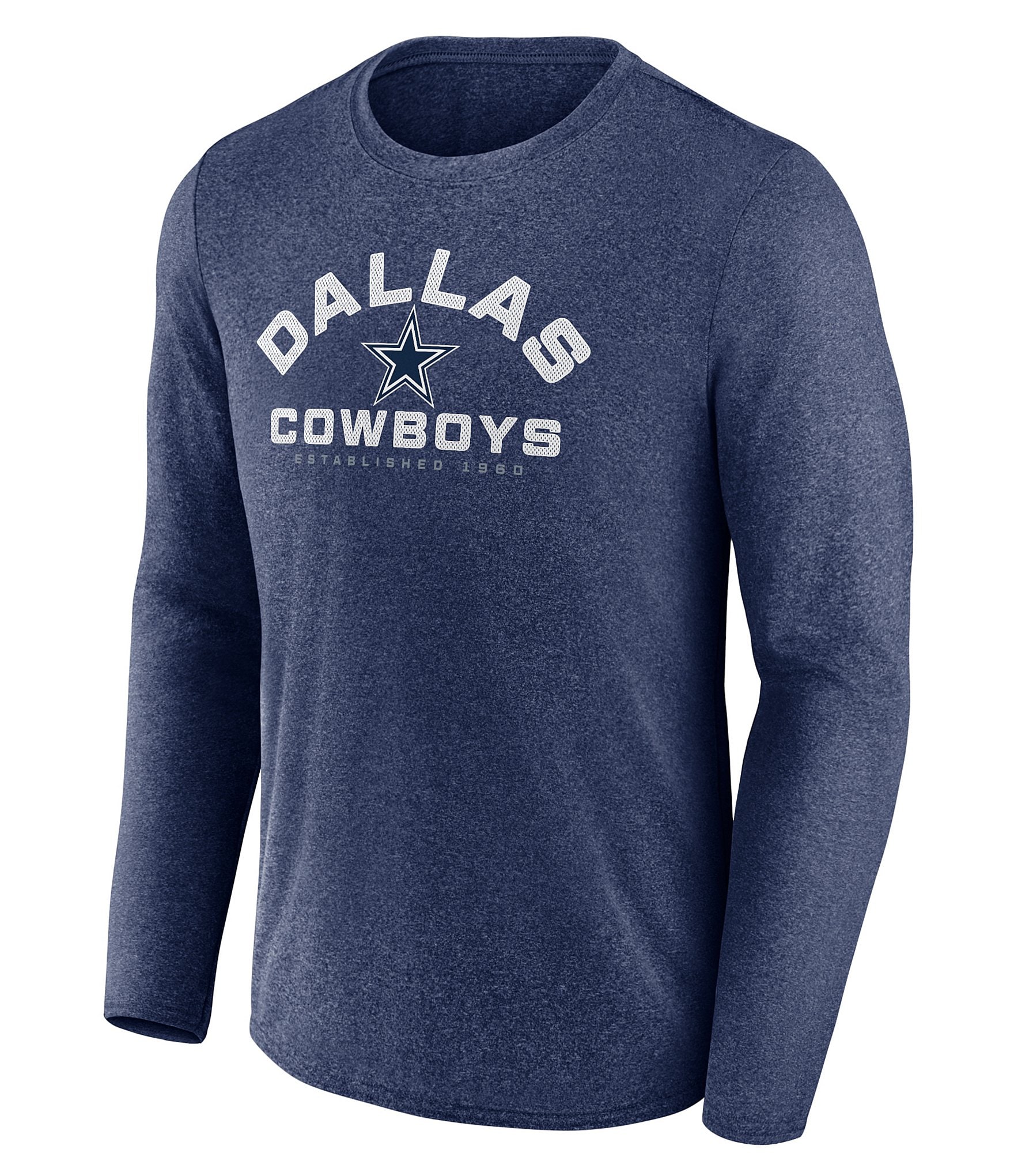 Dallas Cowboys Tech Arc Logo Long Sleeve T-Shirt
