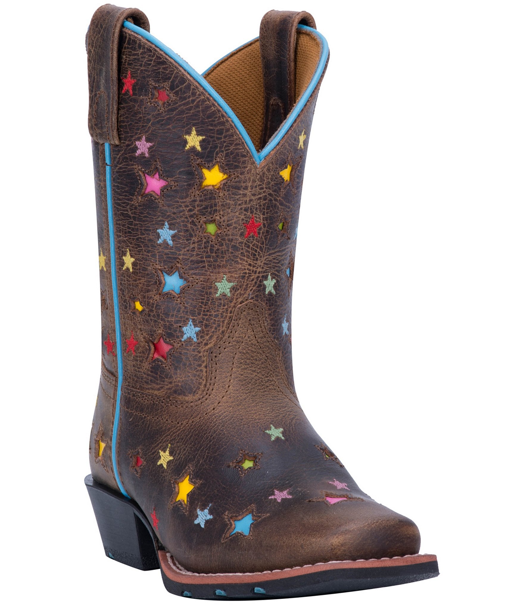 Dan Post Girls Starlett 9 Star Detail Western Boots Youth Dillard s