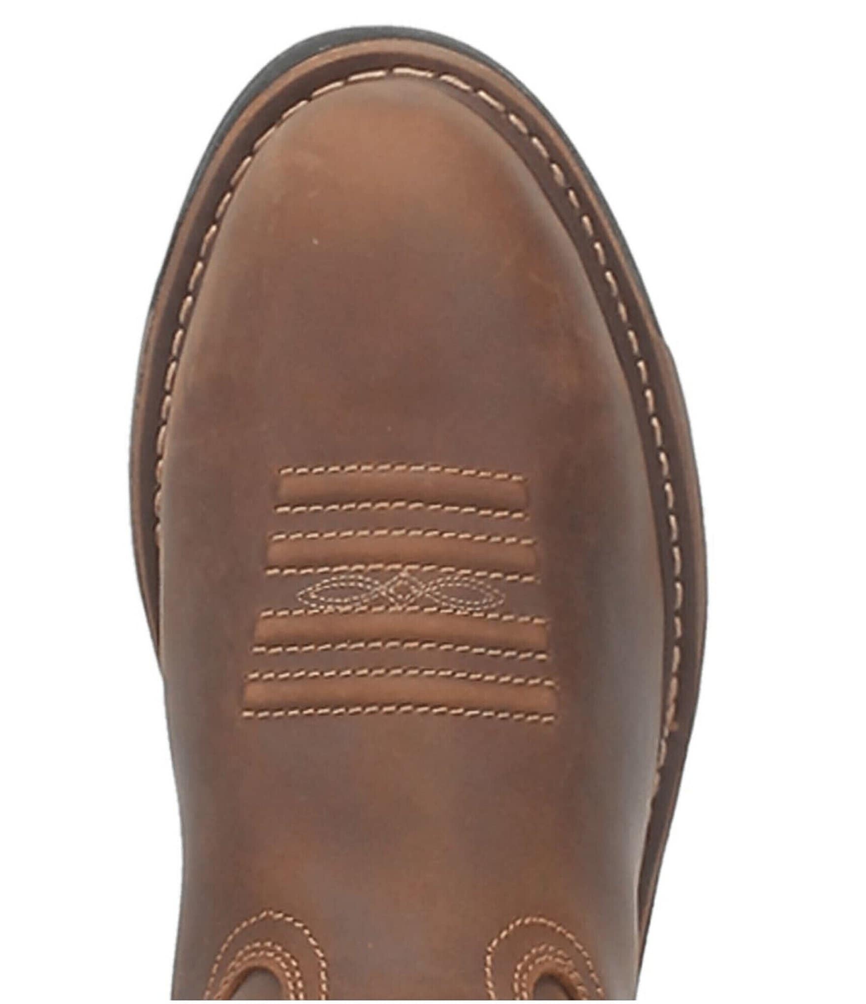 Dan Post Men's Journeyman 11#double; Waterproof Leather Round Toe Work Boots