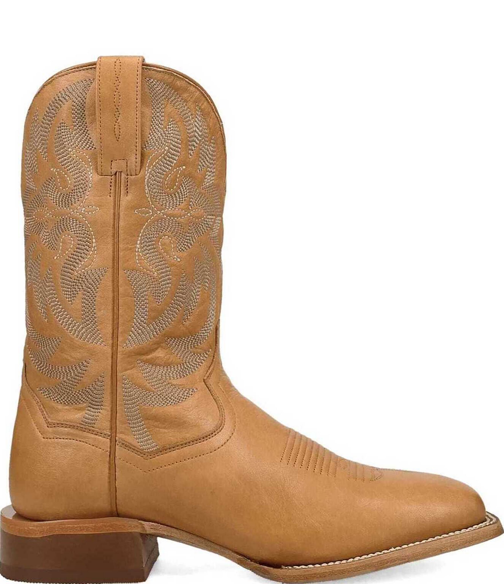 Dan Post Men's Sonara 11#double; Leather Square Toe Western Boots