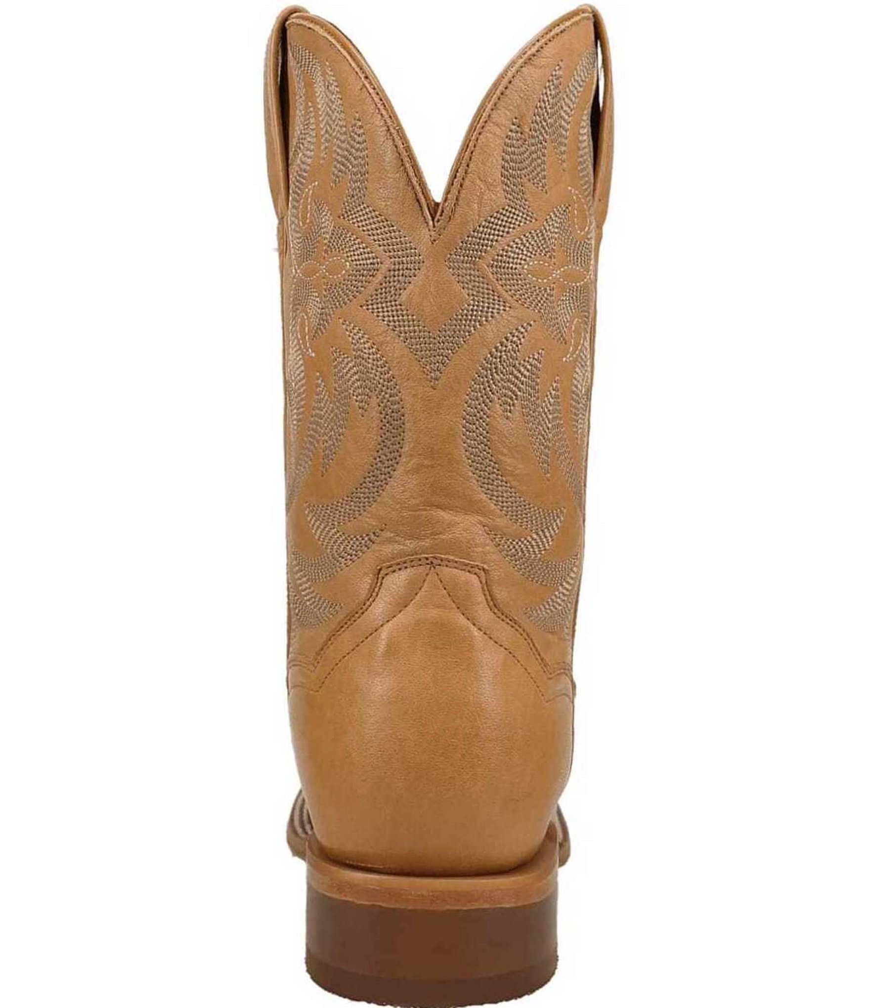Dan Post Men's Sonara 11#double; Leather Square Toe Western Boots