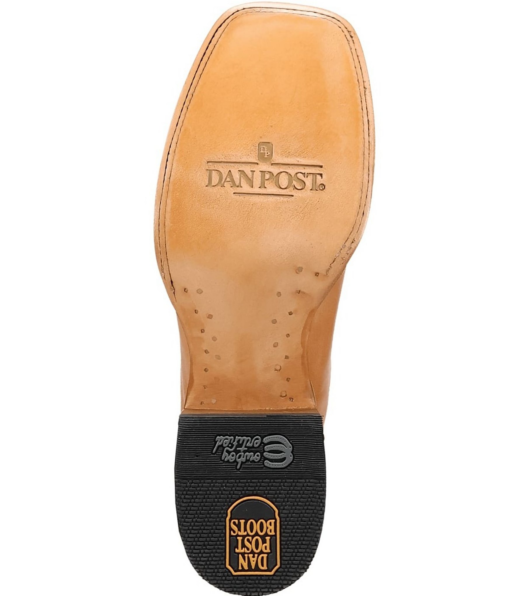 Dan Post Men's Sonara 11#double; Leather Square Toe Western Boots