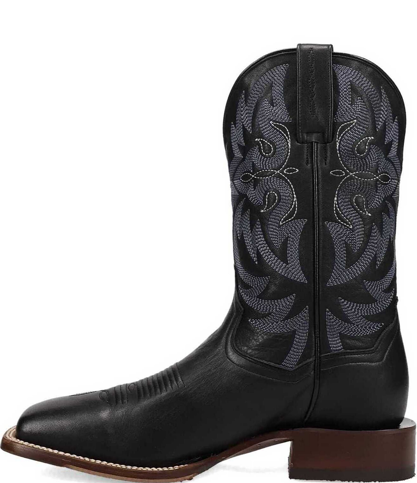 Dan Post Men's Sonara 11#double; Leather Square Toe Western Boots