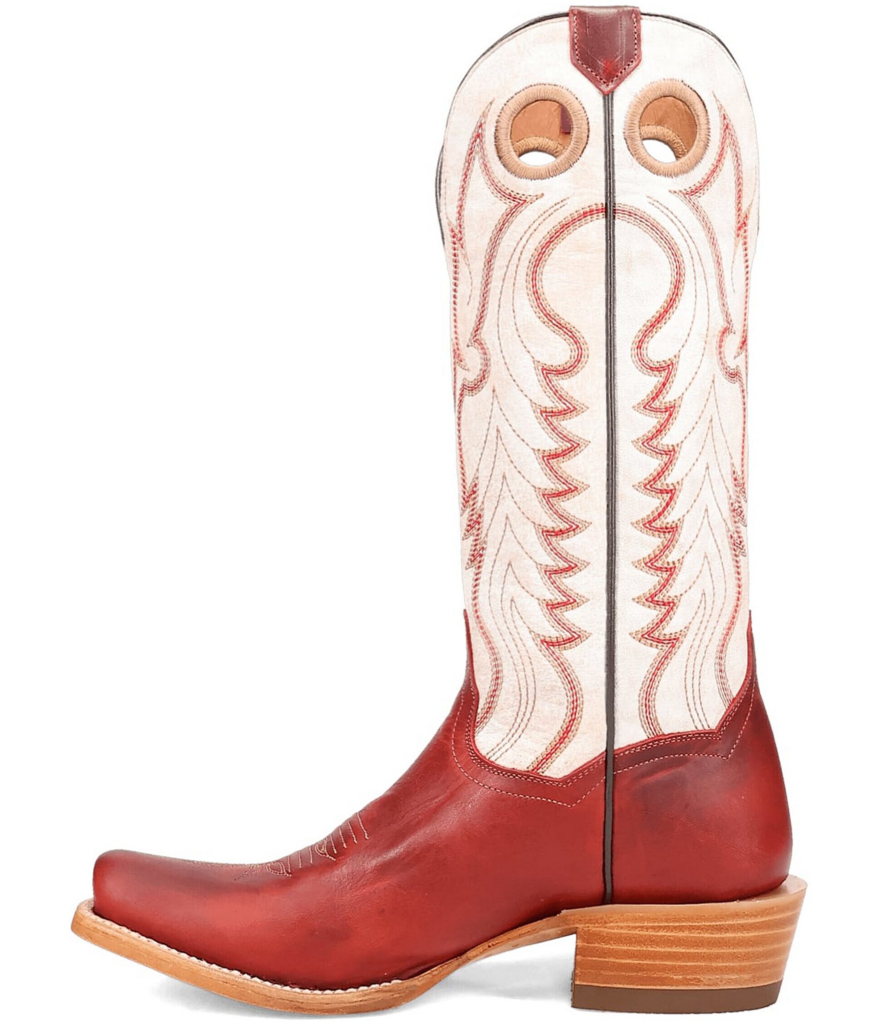 Dan Post Women's Adelaide Leather Square Toe Tall Western Boots