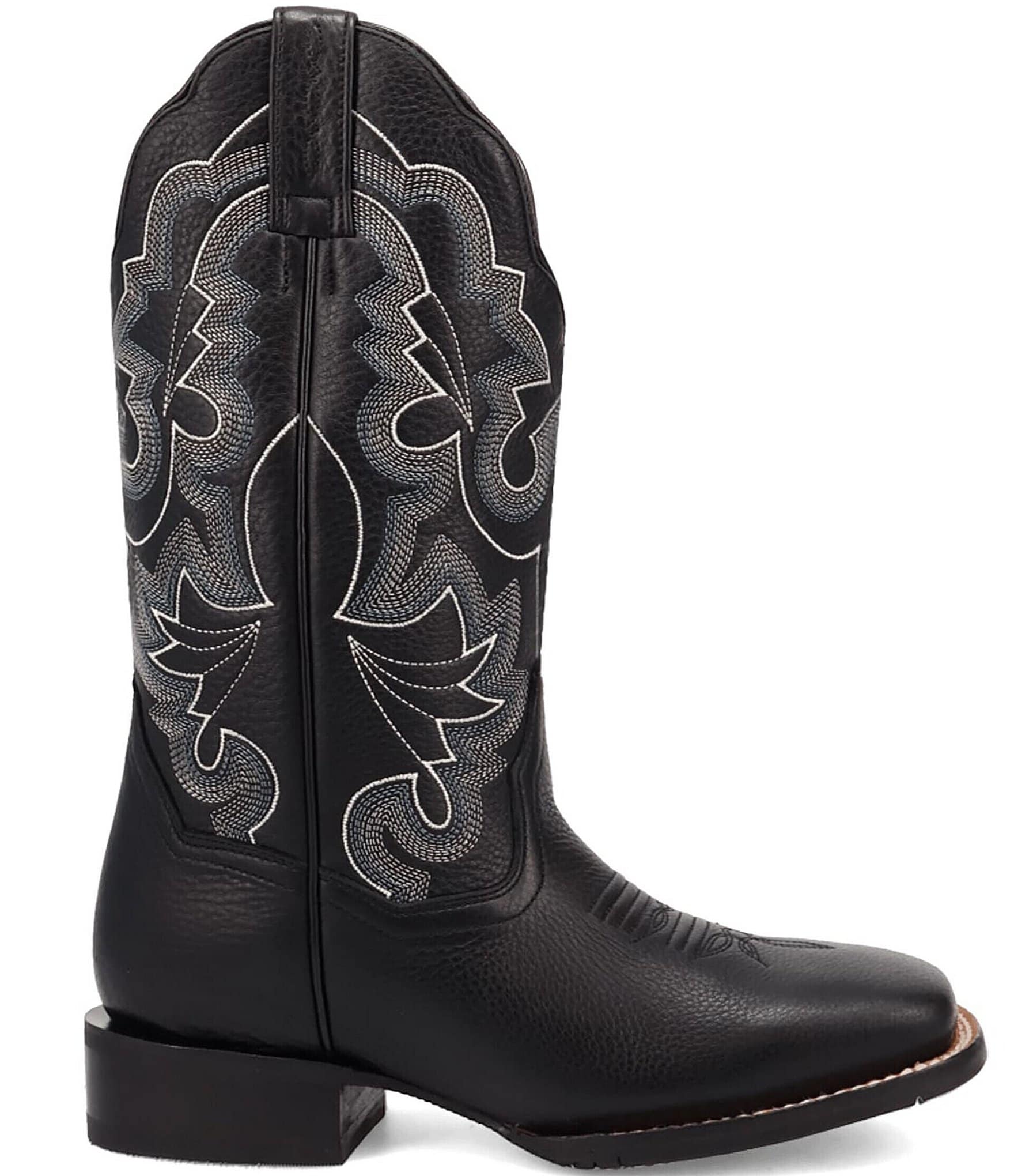 Dan Post Women's Lizzie Leather Square Toe Tall Western Boots