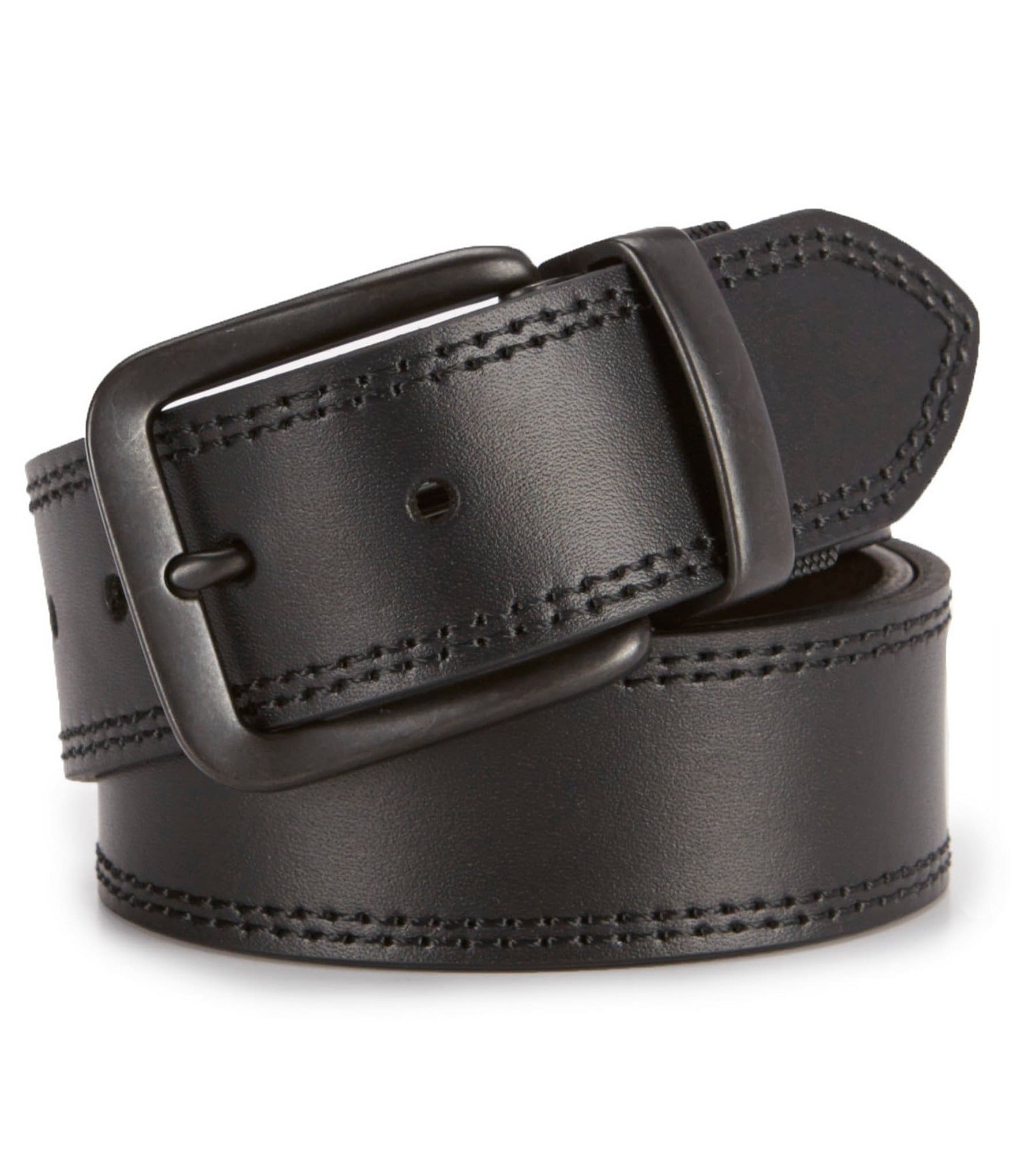 Buy LOUIS STITCH Men Textured Leather Reversible Formal Belt