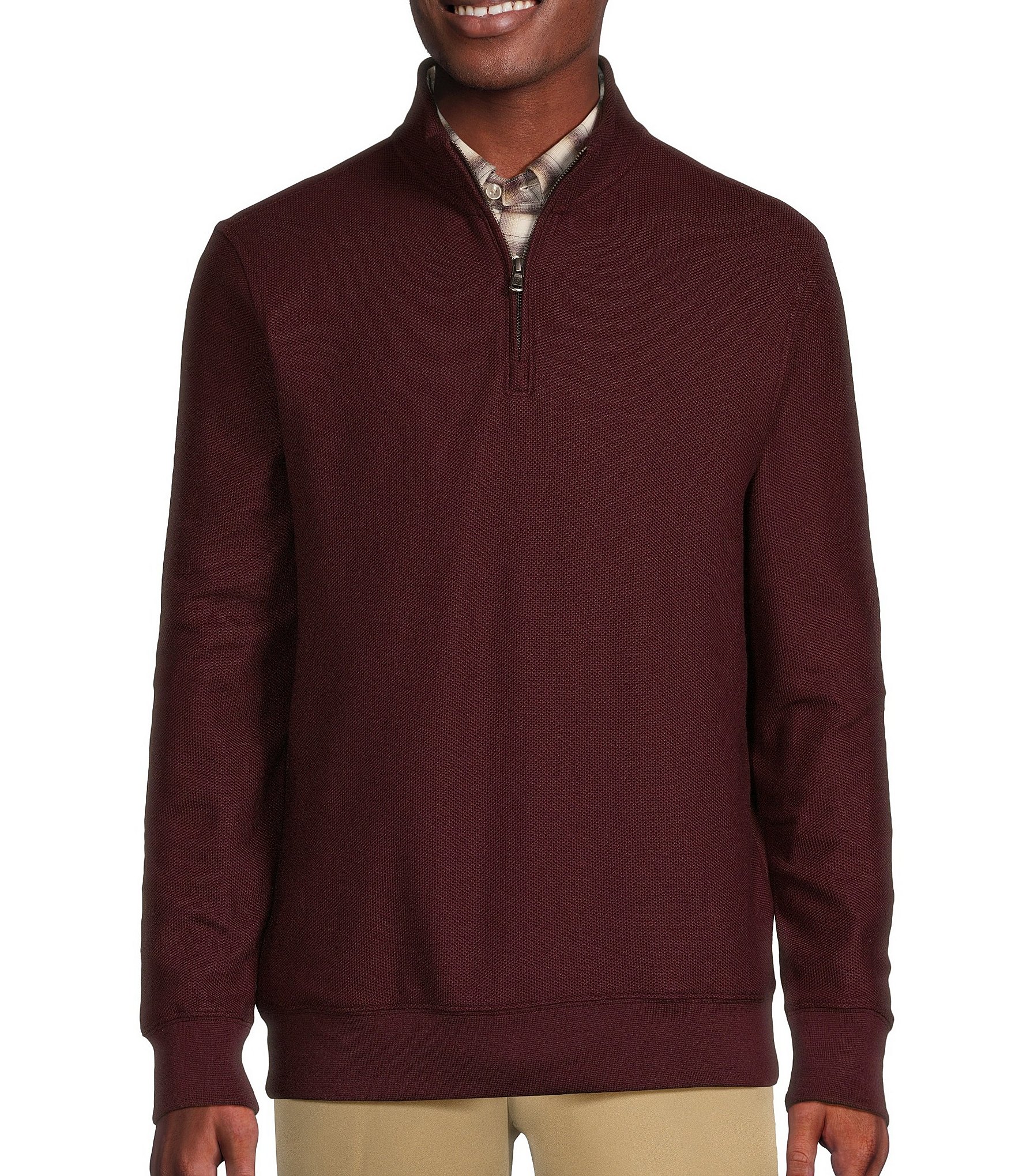 Quarter-Zip Mockneck Men's Pullover Sweaters | Dillard's