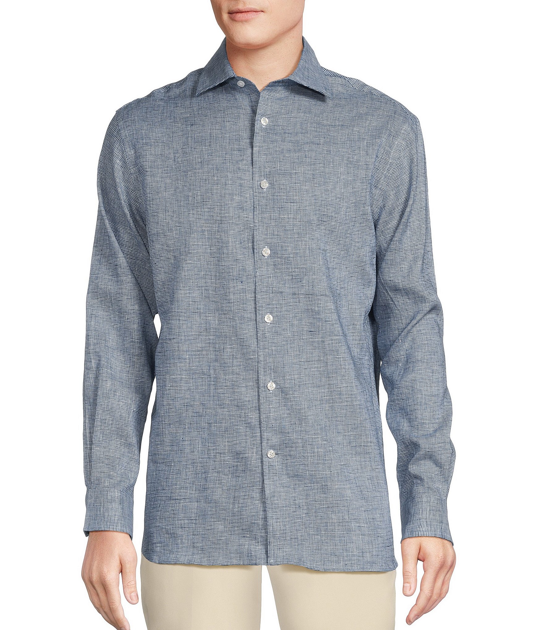 Cremieux Long Sleeve Washed Linen Safari Shirt, $79, Dillard's