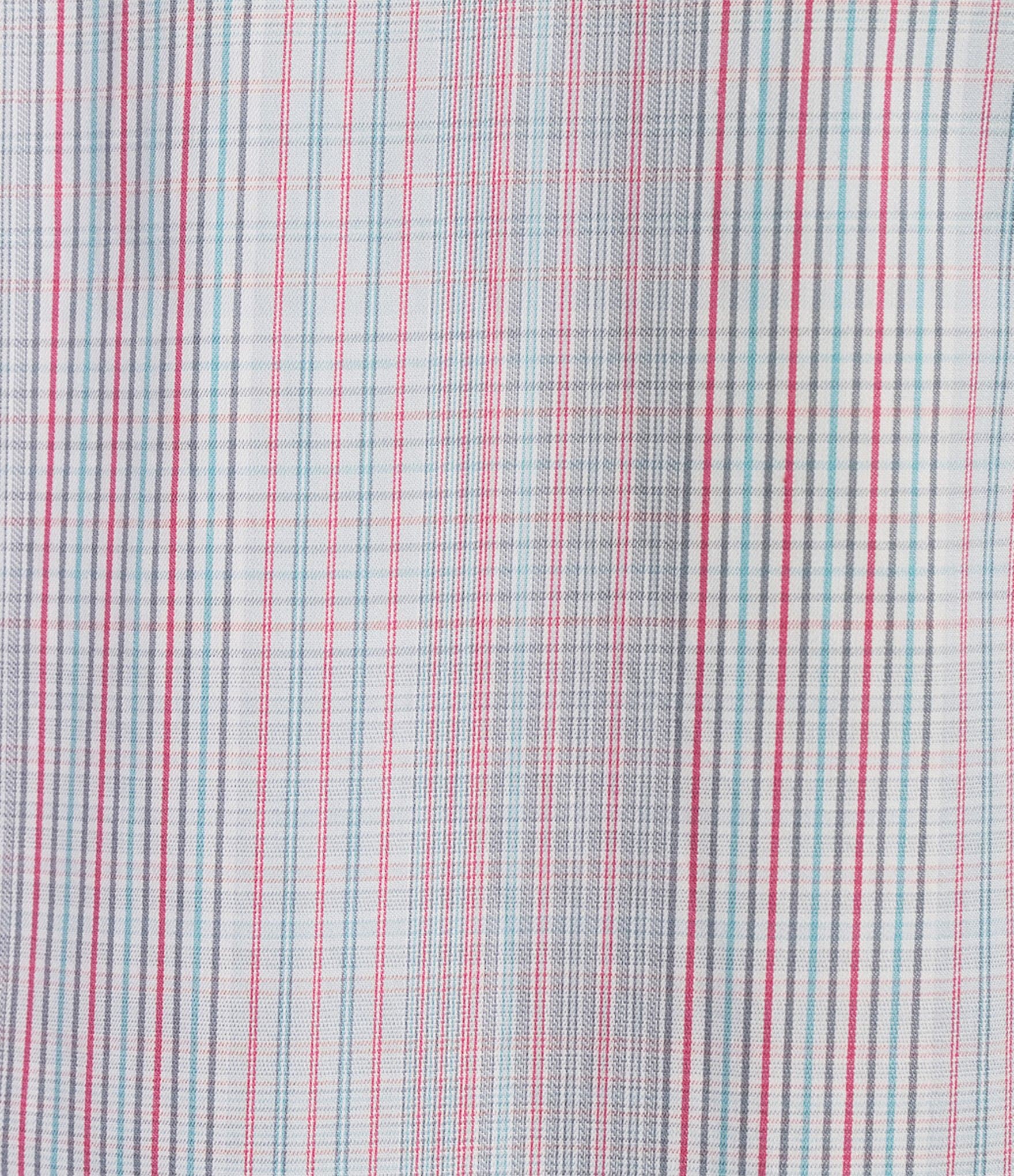 Daniel Cremieux Signature Label Plaid Poplin Short Sleeve Woven Shirt