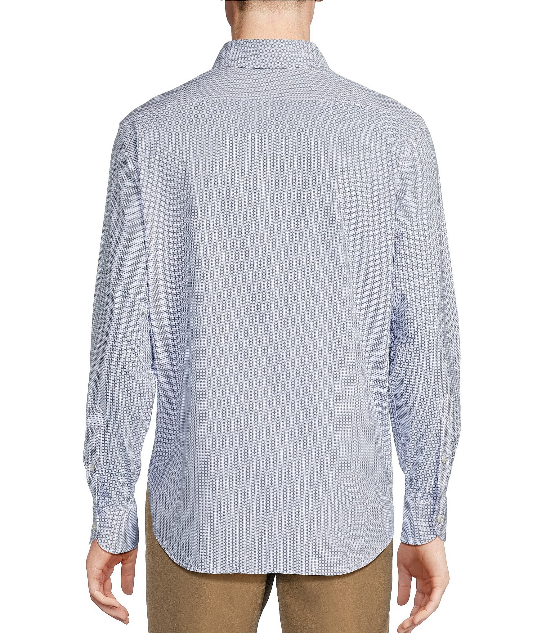 Daniel Cremieux Signature Label Printed Long Sleeve Woven Shirt