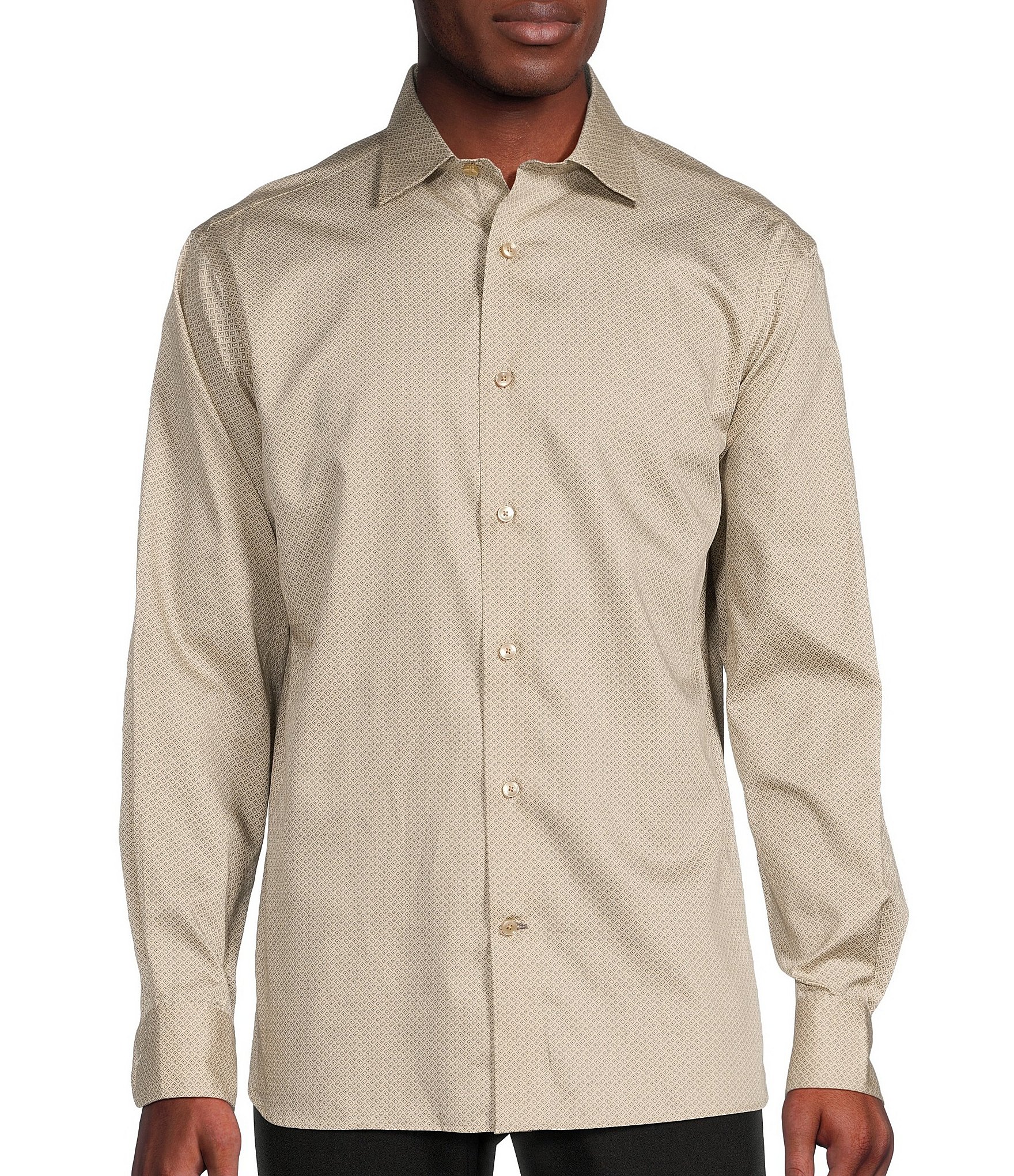 Nomad Collection Long Sleeve Brushed Jacquard Southwest Diamond