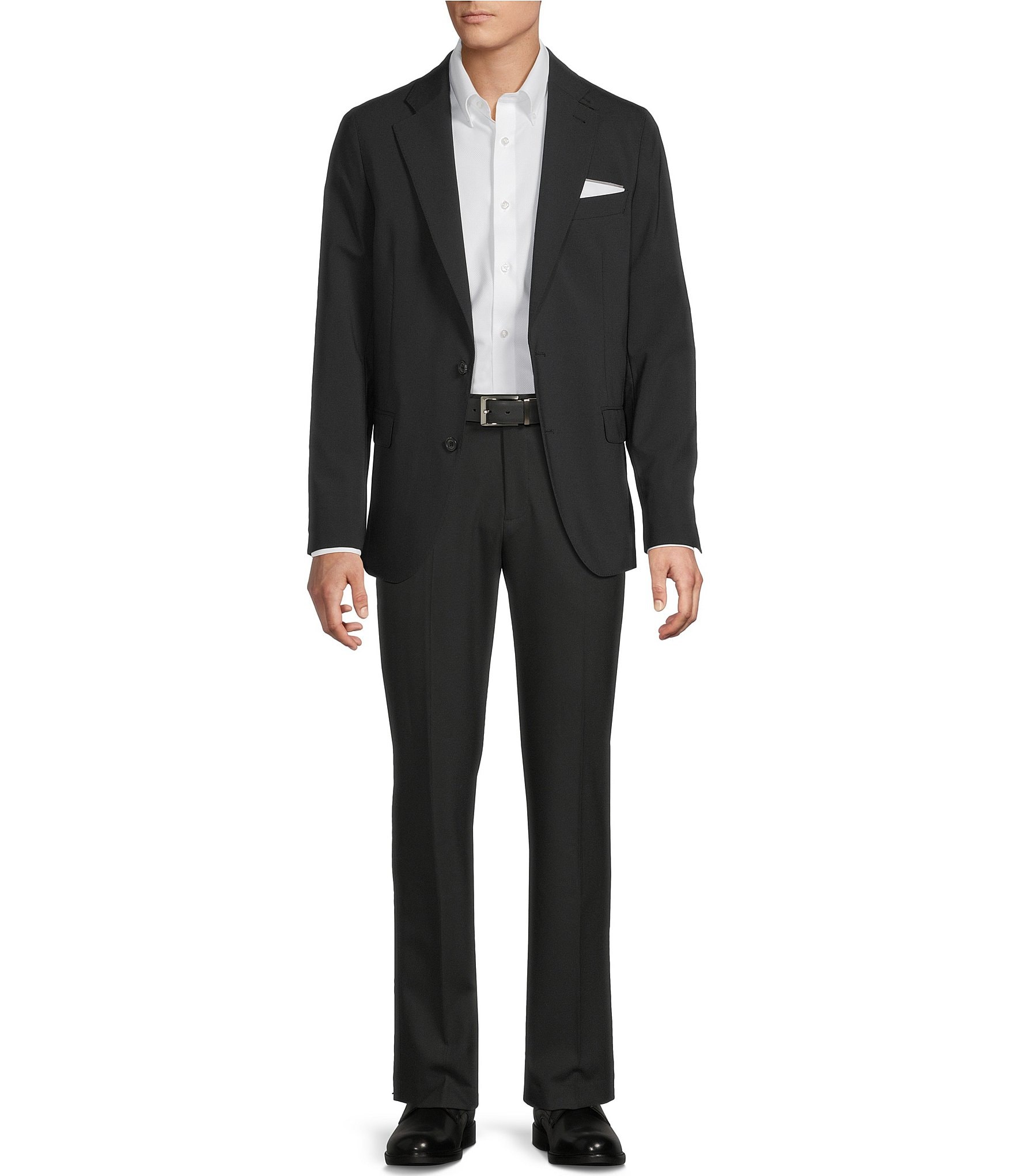 Daniel Cremieux Signature Label Solid Travel Blazer