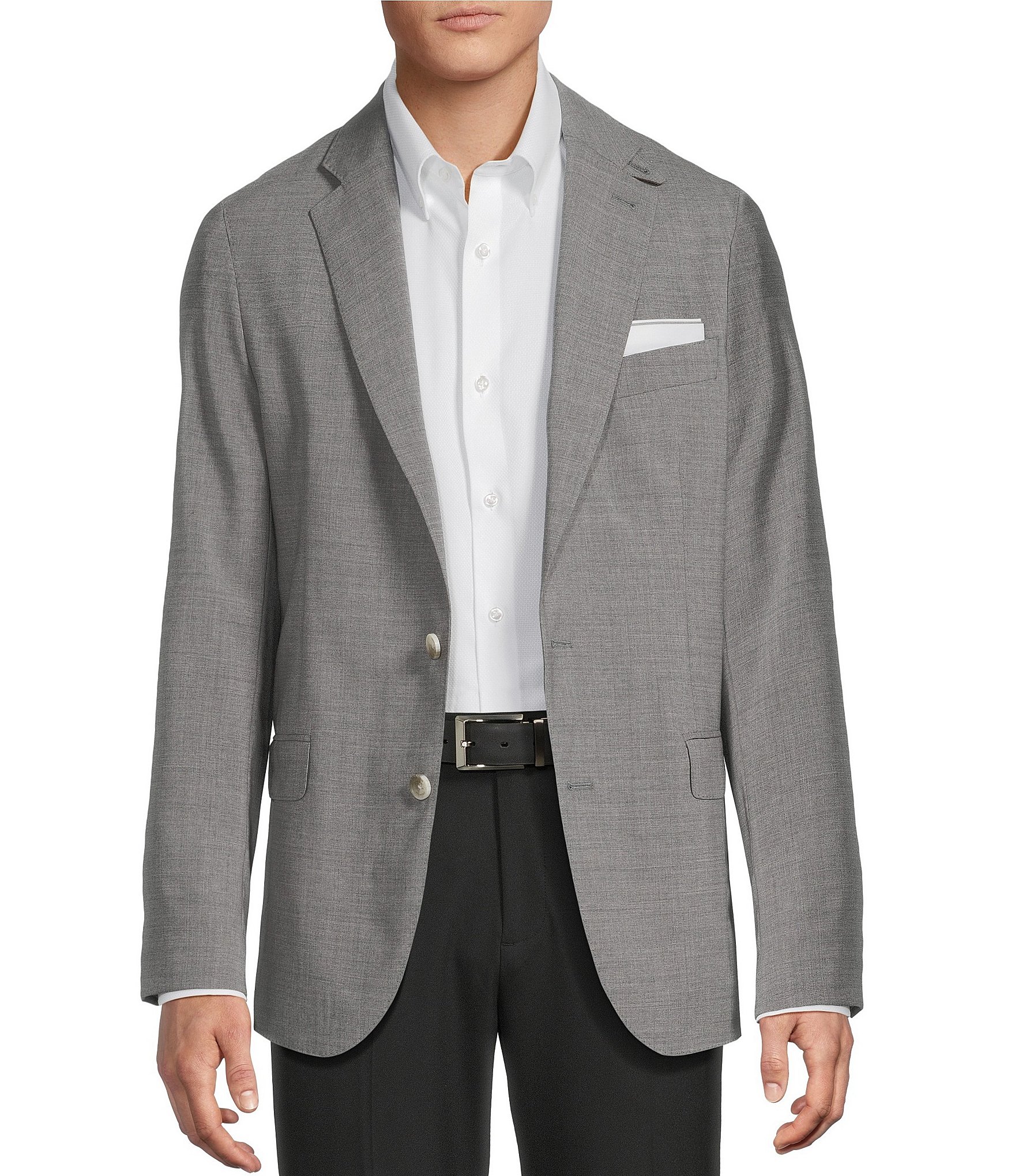 Daniel Cremieux Signature Label Solid Travel Blazer