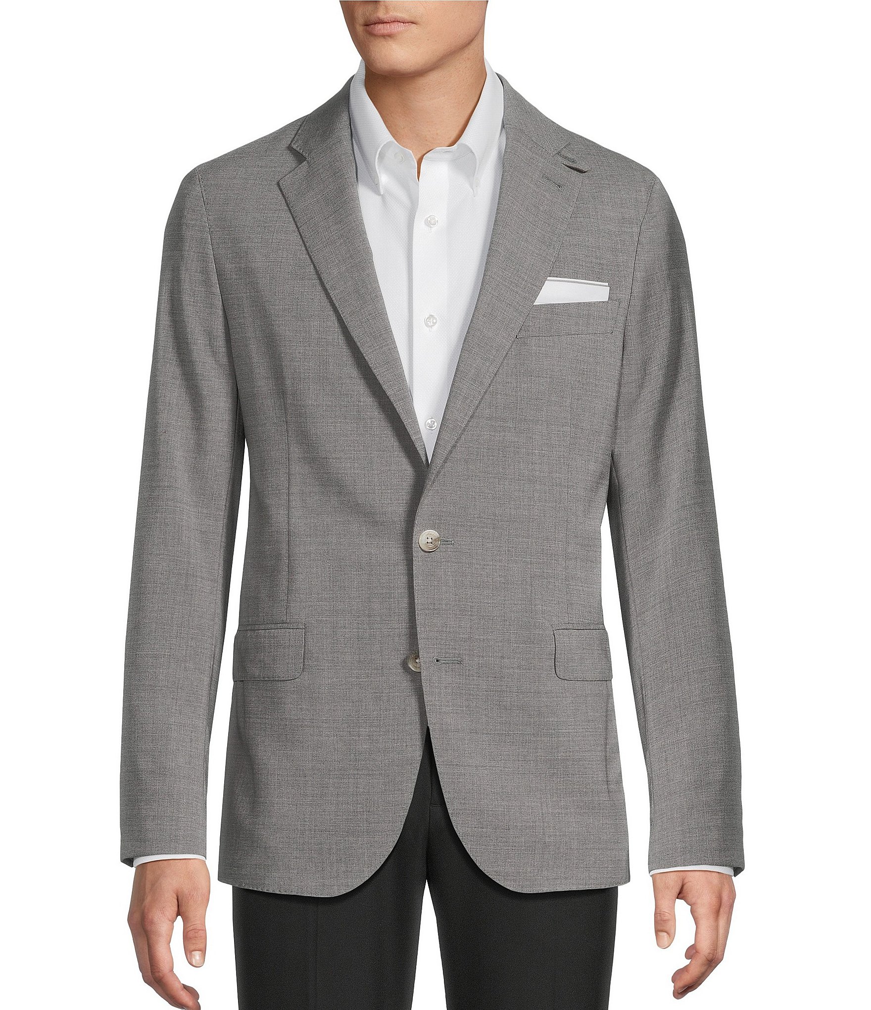 Daniel Cremieux Signature Label Solid Travel Blazer