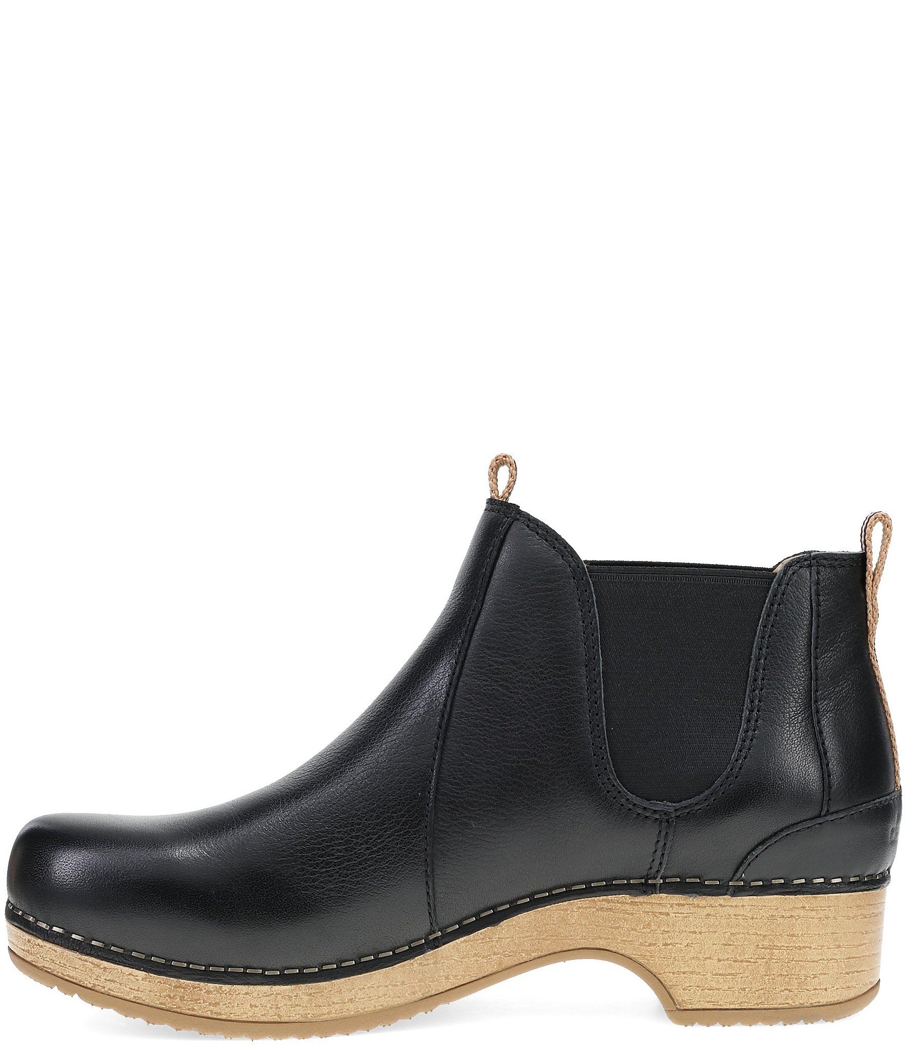 Dansko Becka Leather Chelsea Booties