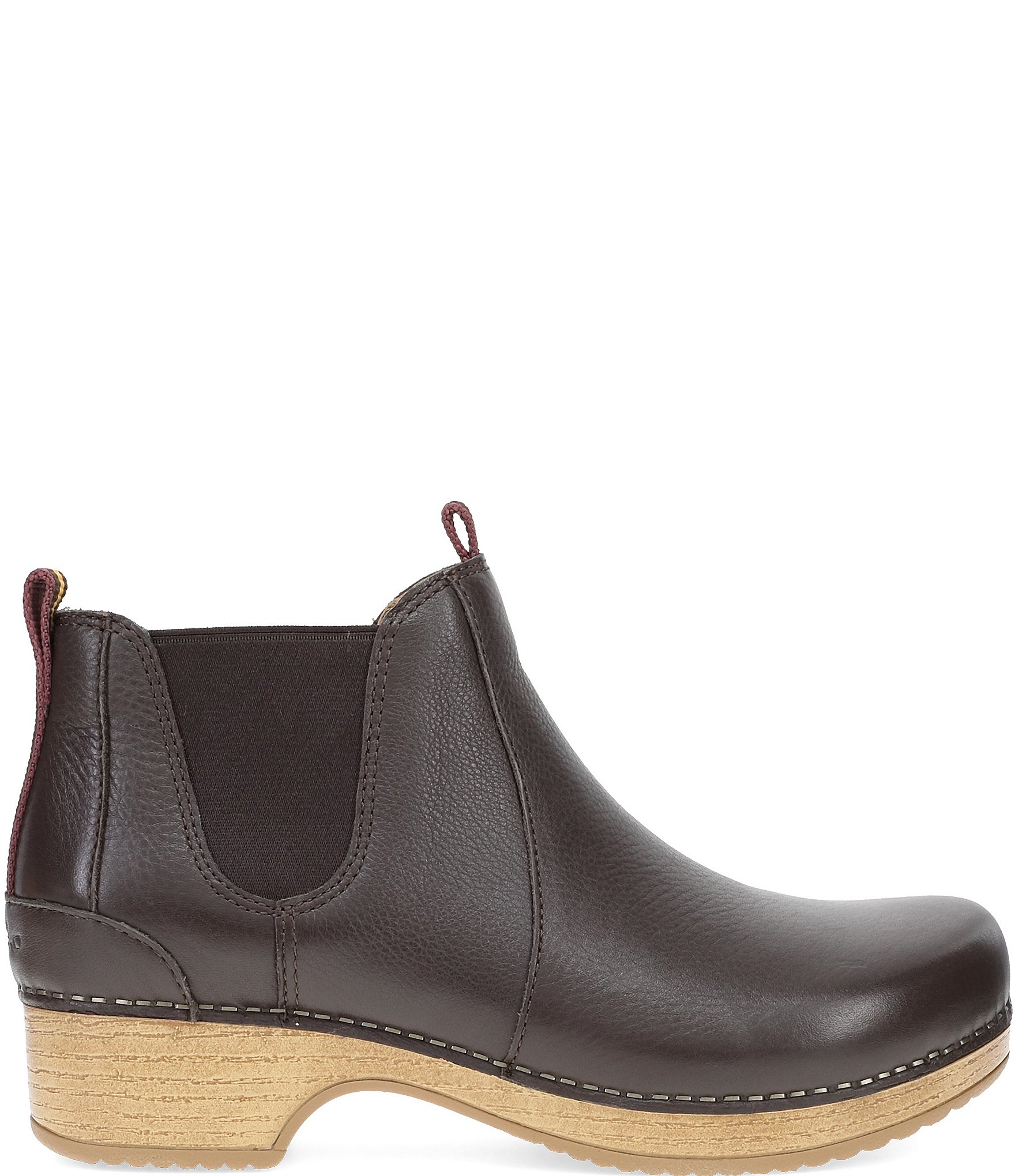 Dansko Becka Leather Chelsea Booties
