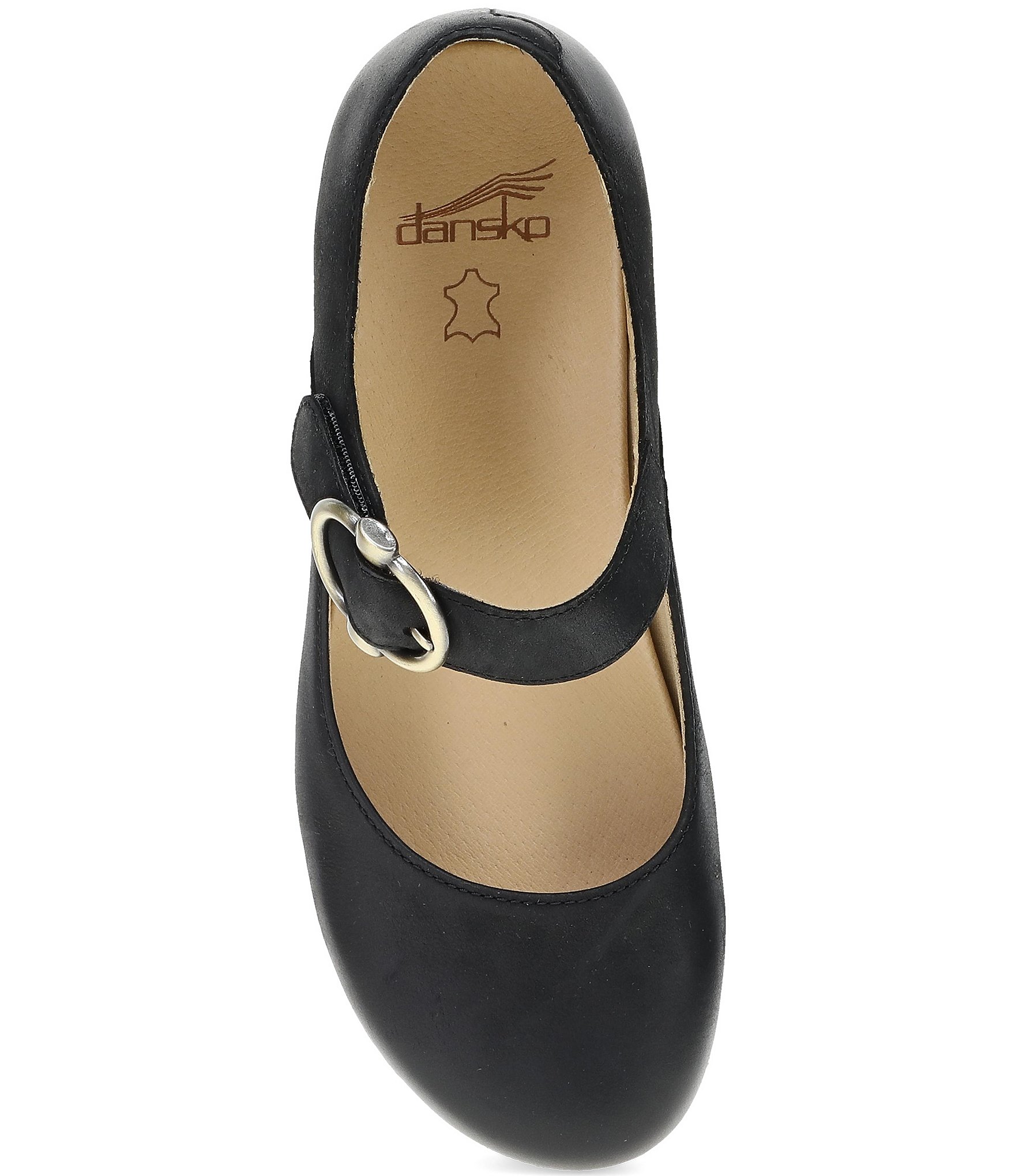 Dansko Bonny Leather Mary Jane Clogs