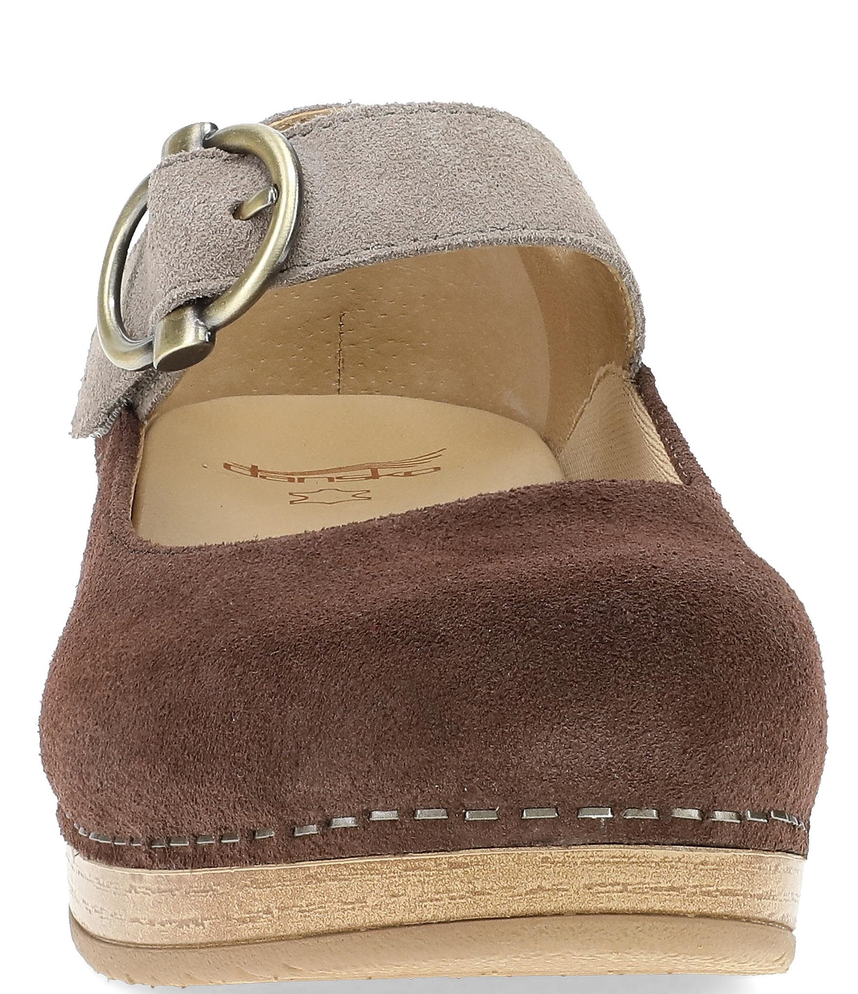 Dansko Bonny Suede Mary Jane Clogs