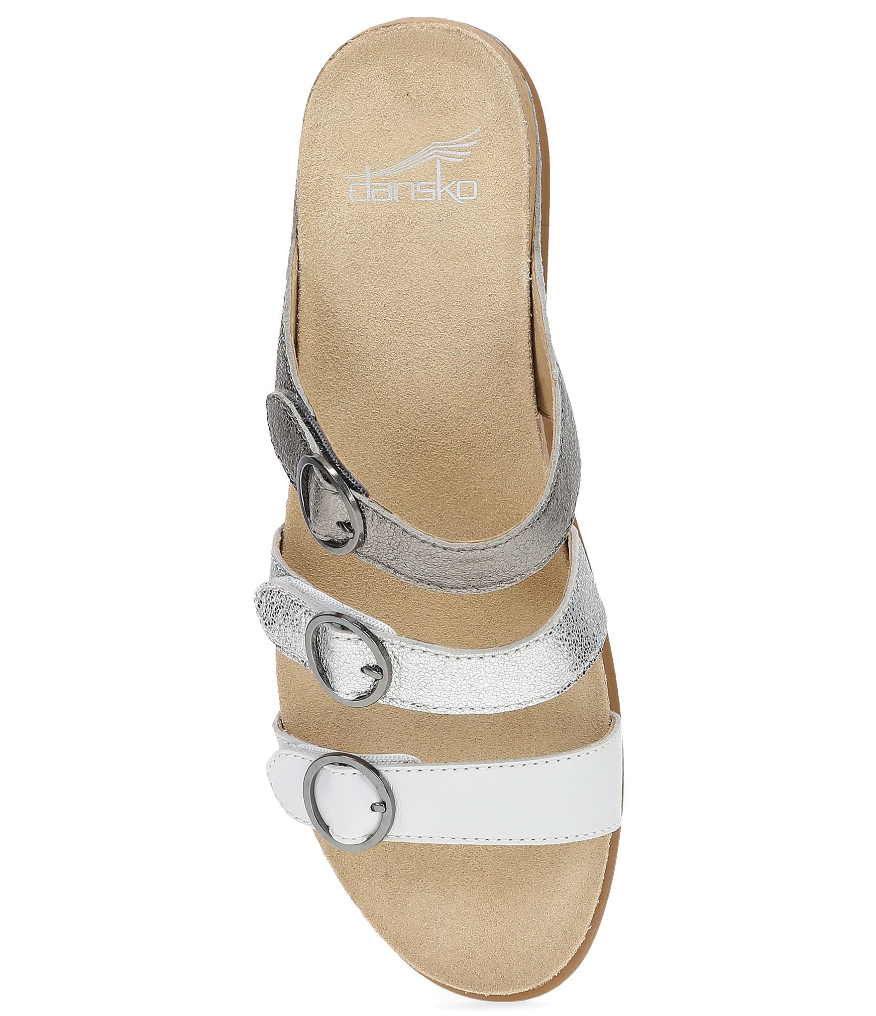 Dansko Campbell Leather Slide Sandals
