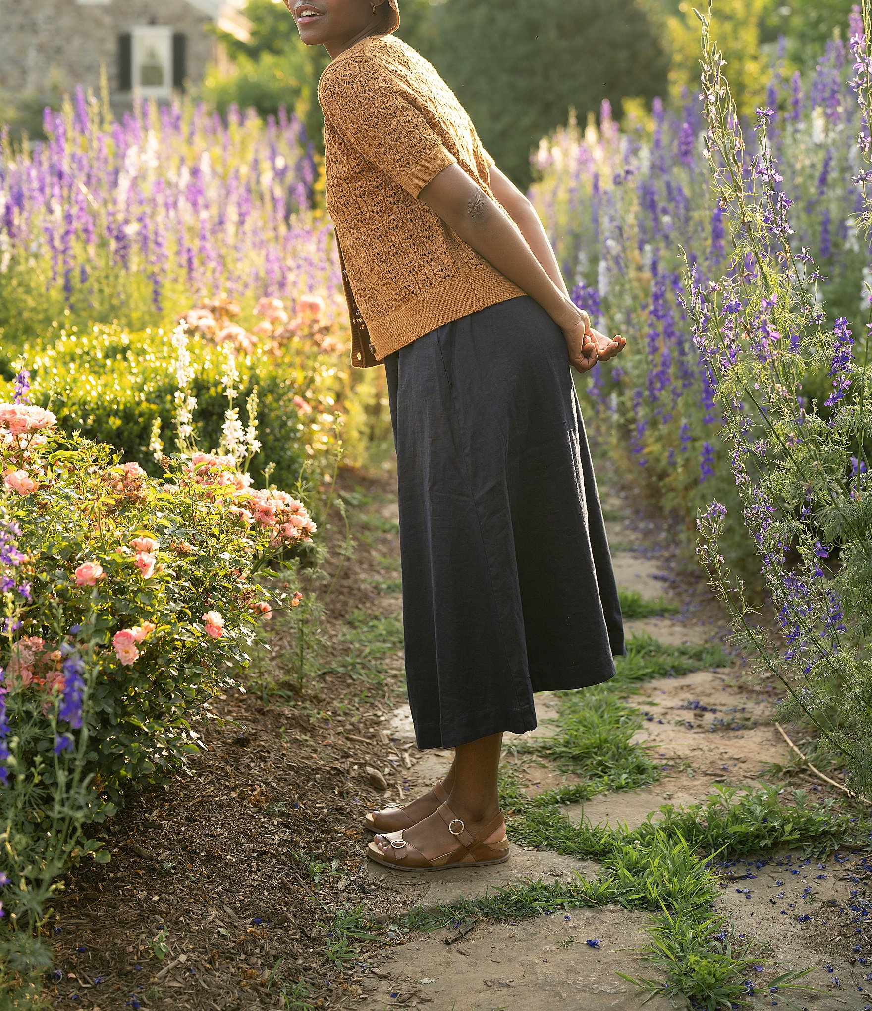 Dansko Candace Leather Buckle Hardware Hook-and-Loop Sandals