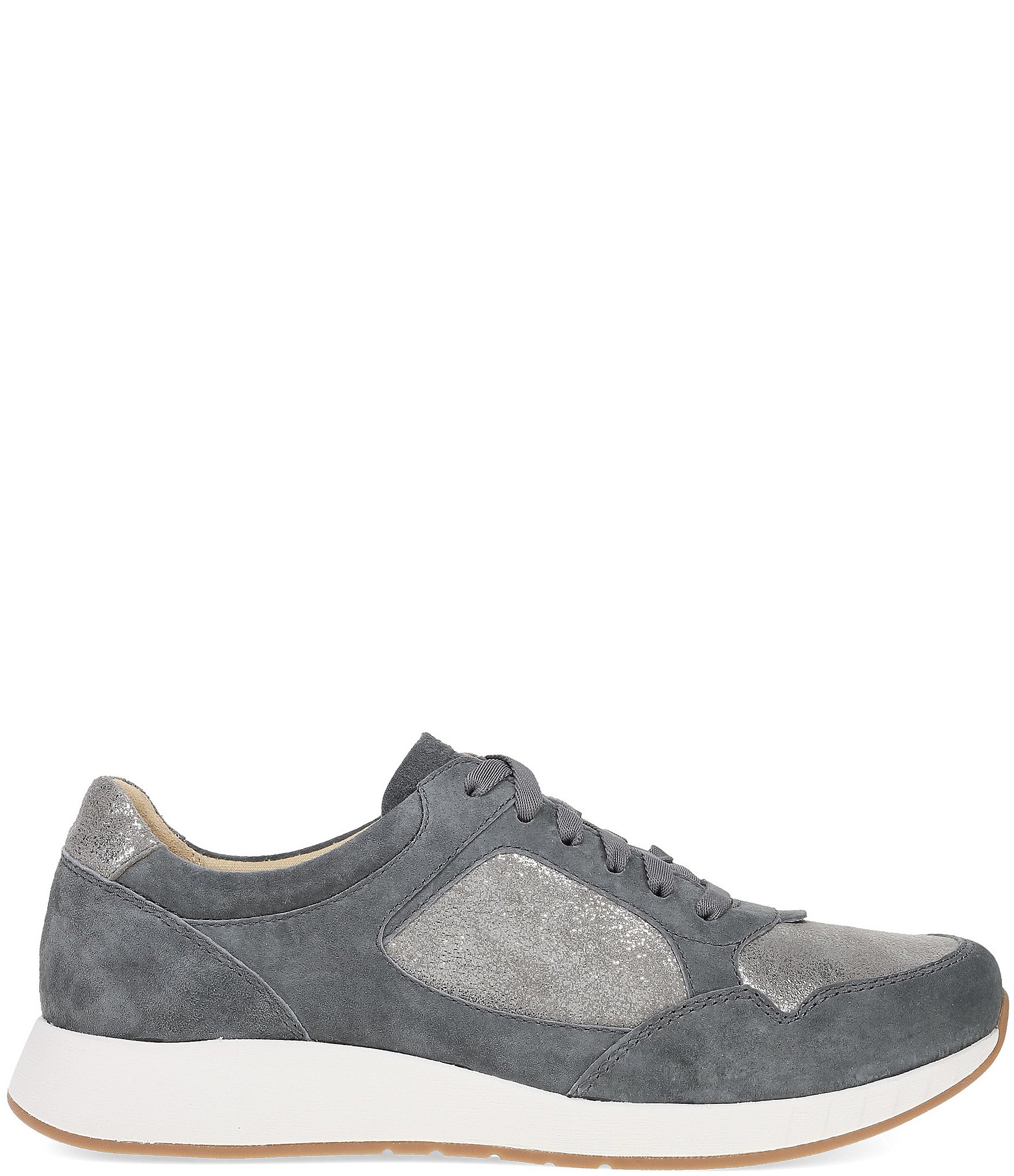 Dansko Catie Suede Metallic Oxford Sneakers