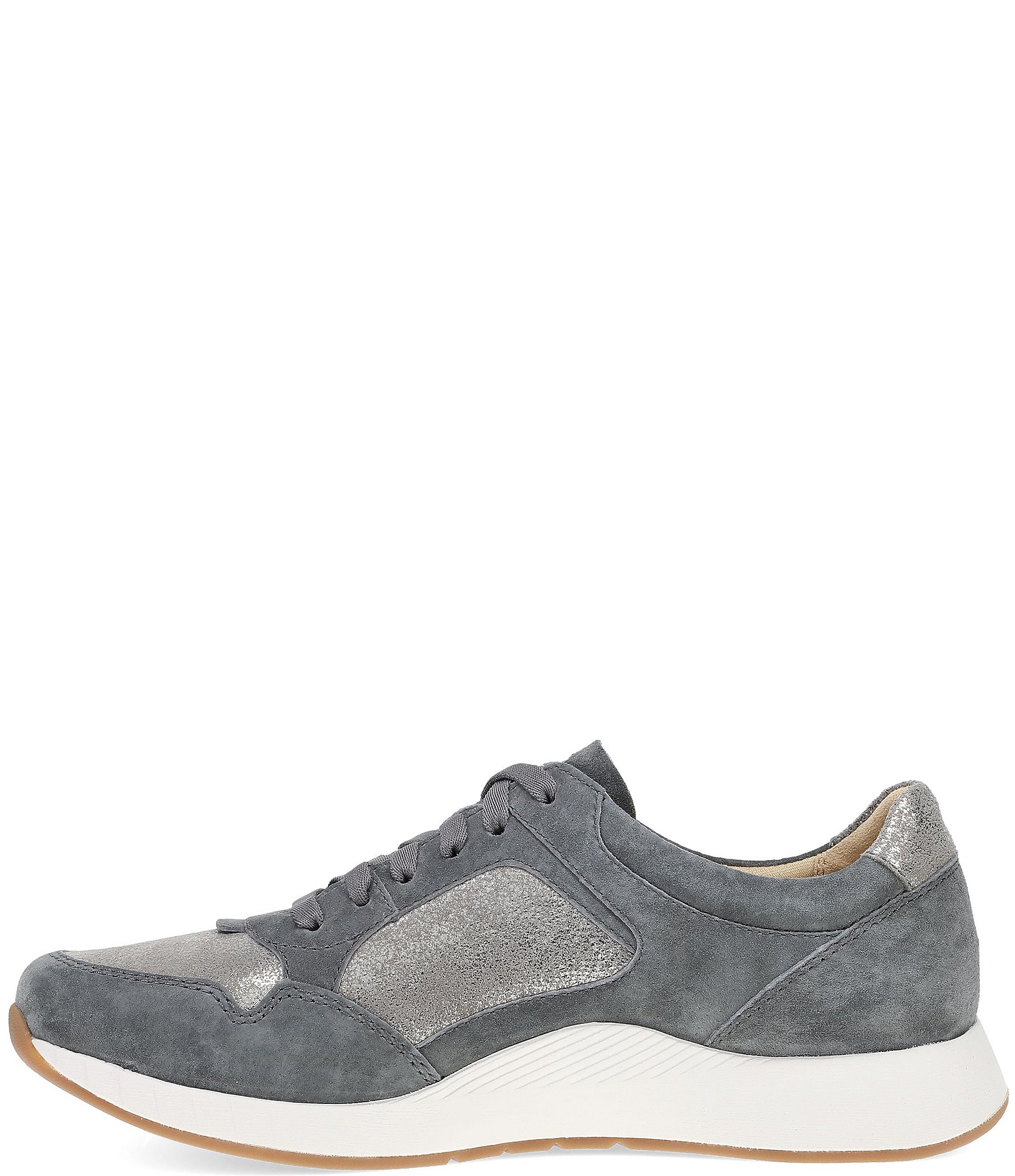 Dansko Catie Suede Metallic Oxford Sneakers