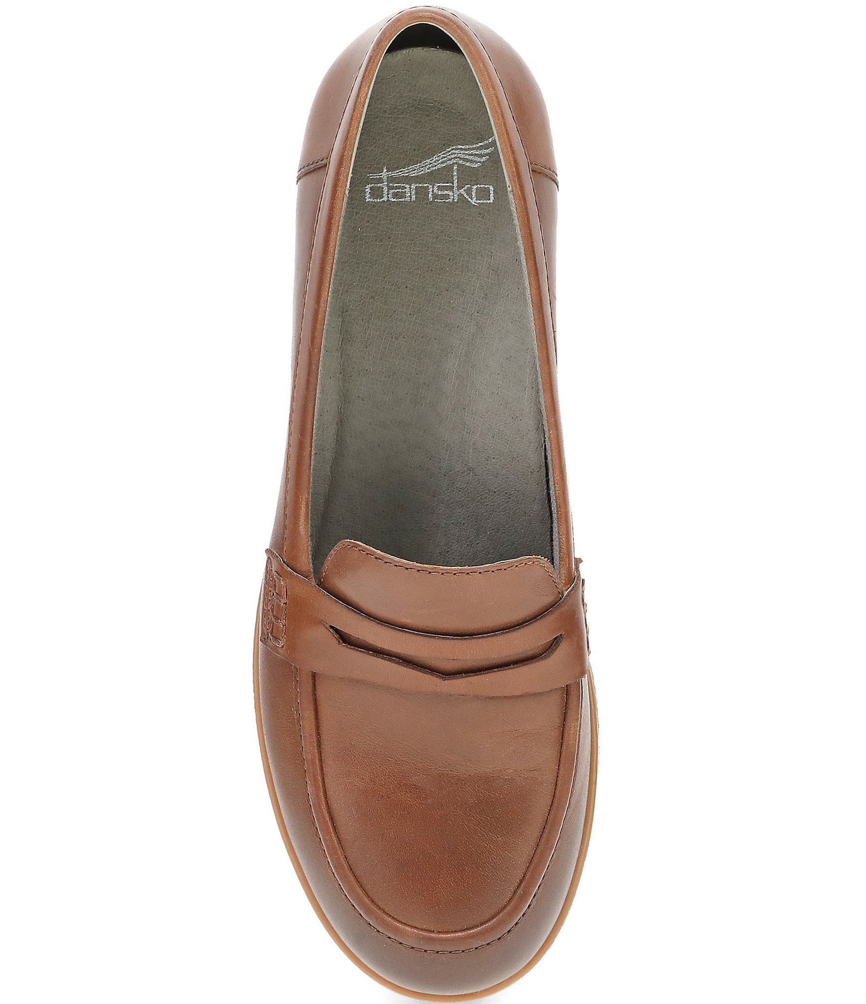 Dansko Danica Waterproof Leather Penny Loafers