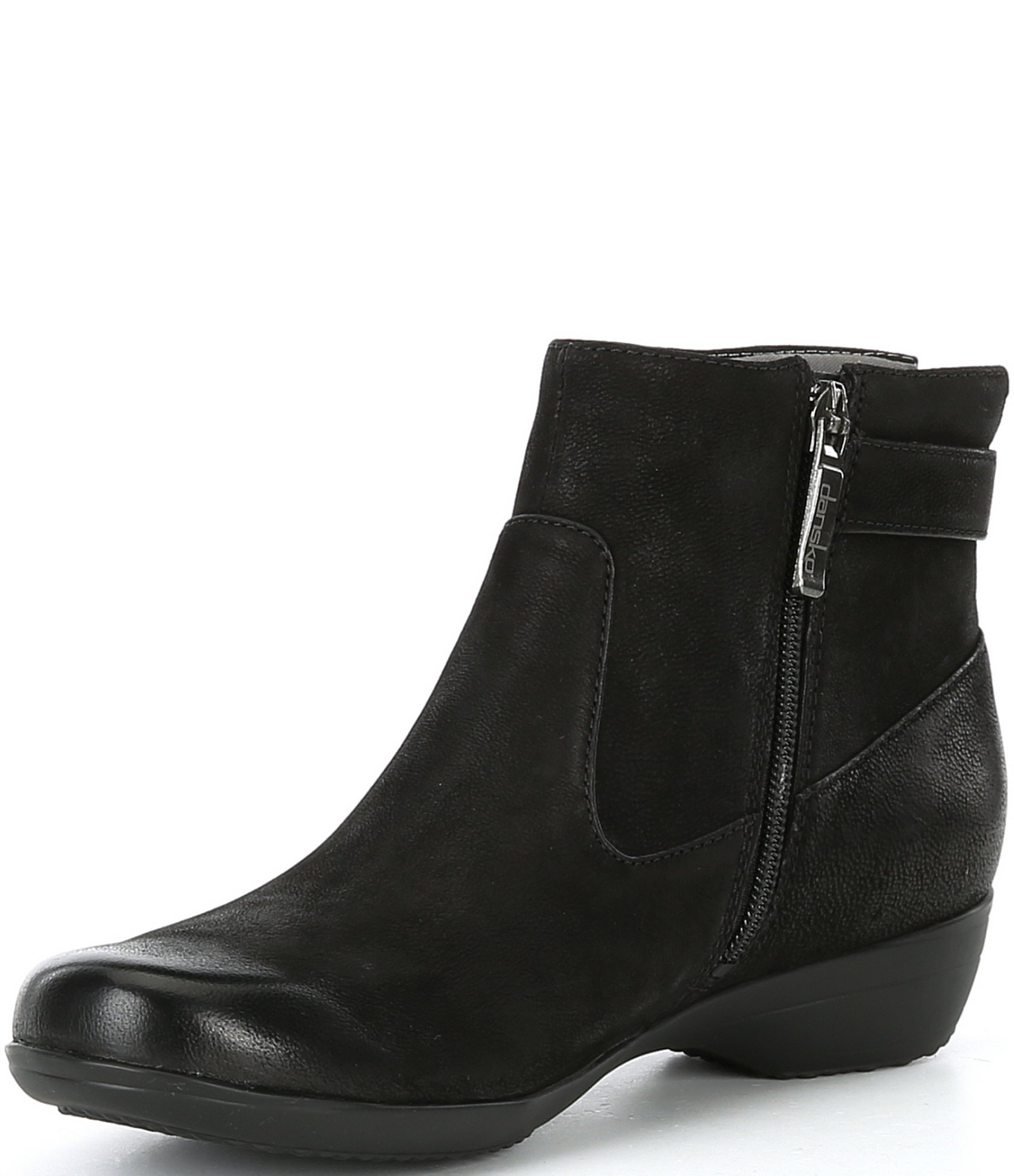 Dansko Finnley Nubuck Suede Booties