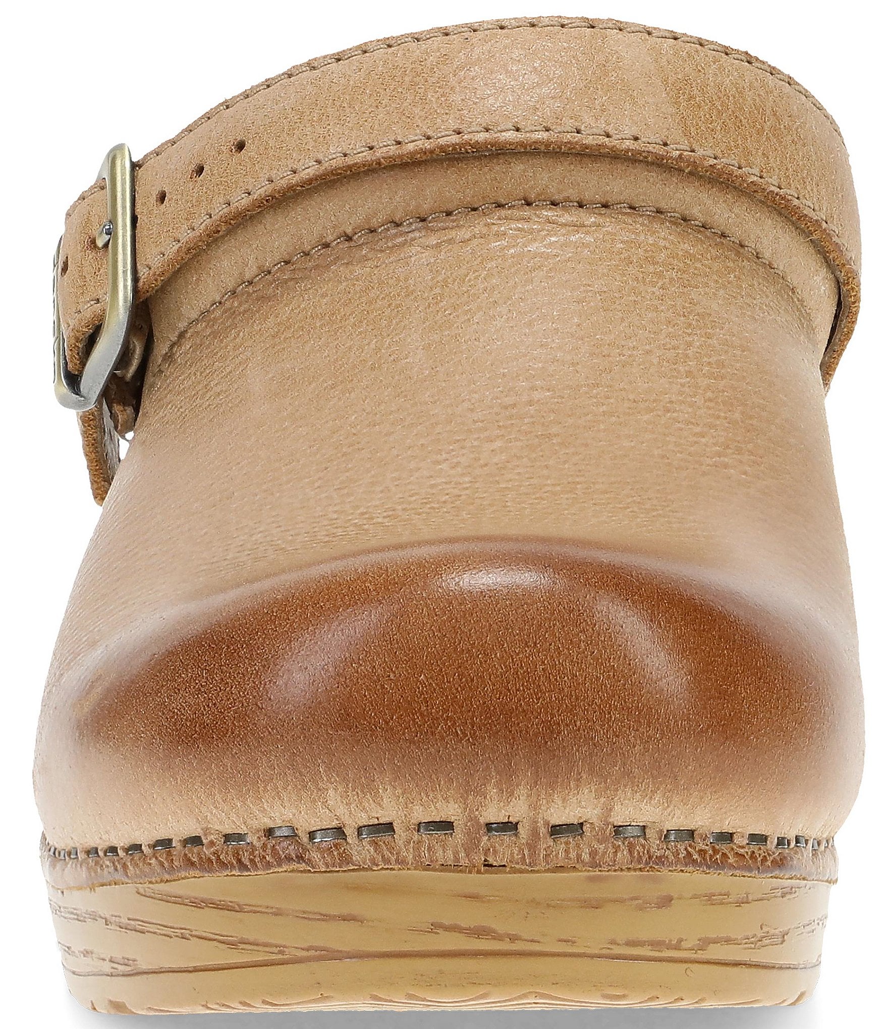 Dansko Ingrid Distressed Leather Clogs