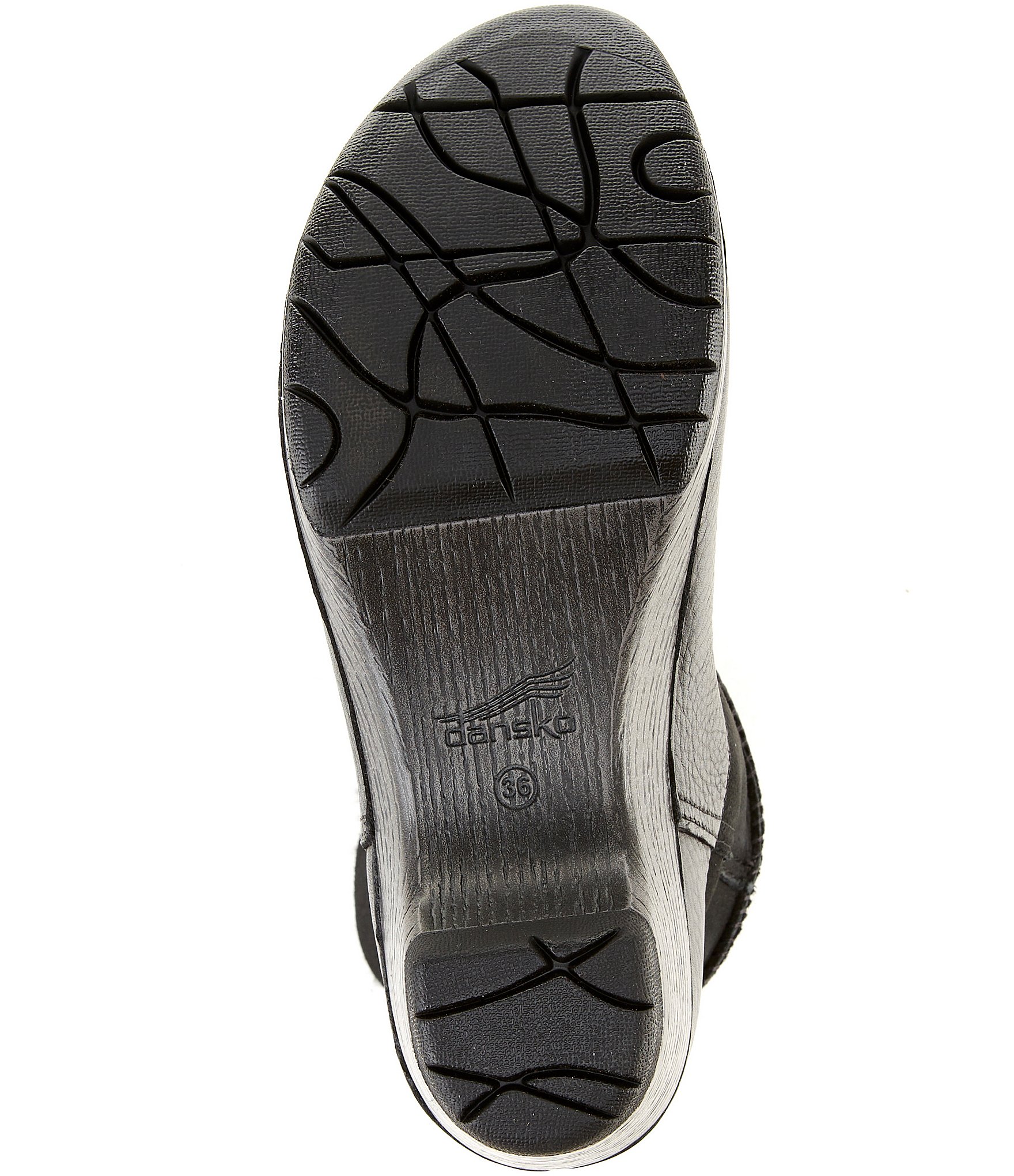 Dansko Lillith Leather and Suede Shearling Shaft Booties