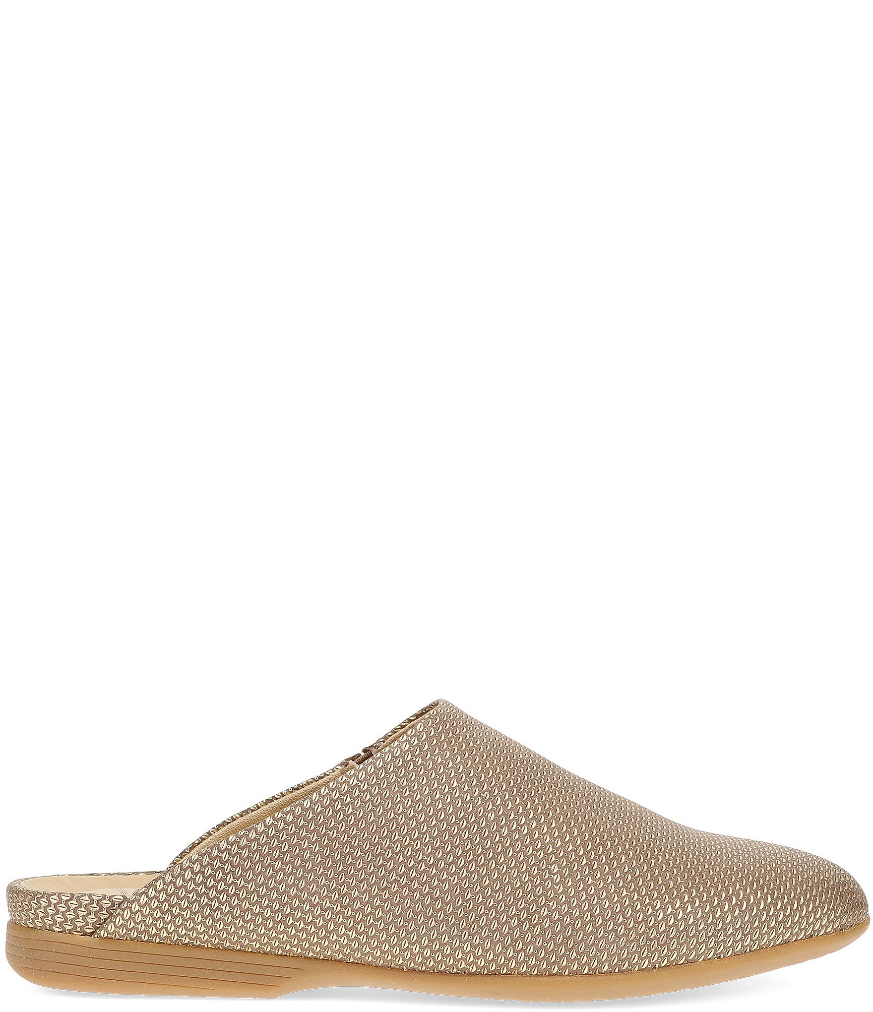 Dansko Lysa Metallic Leather Mules