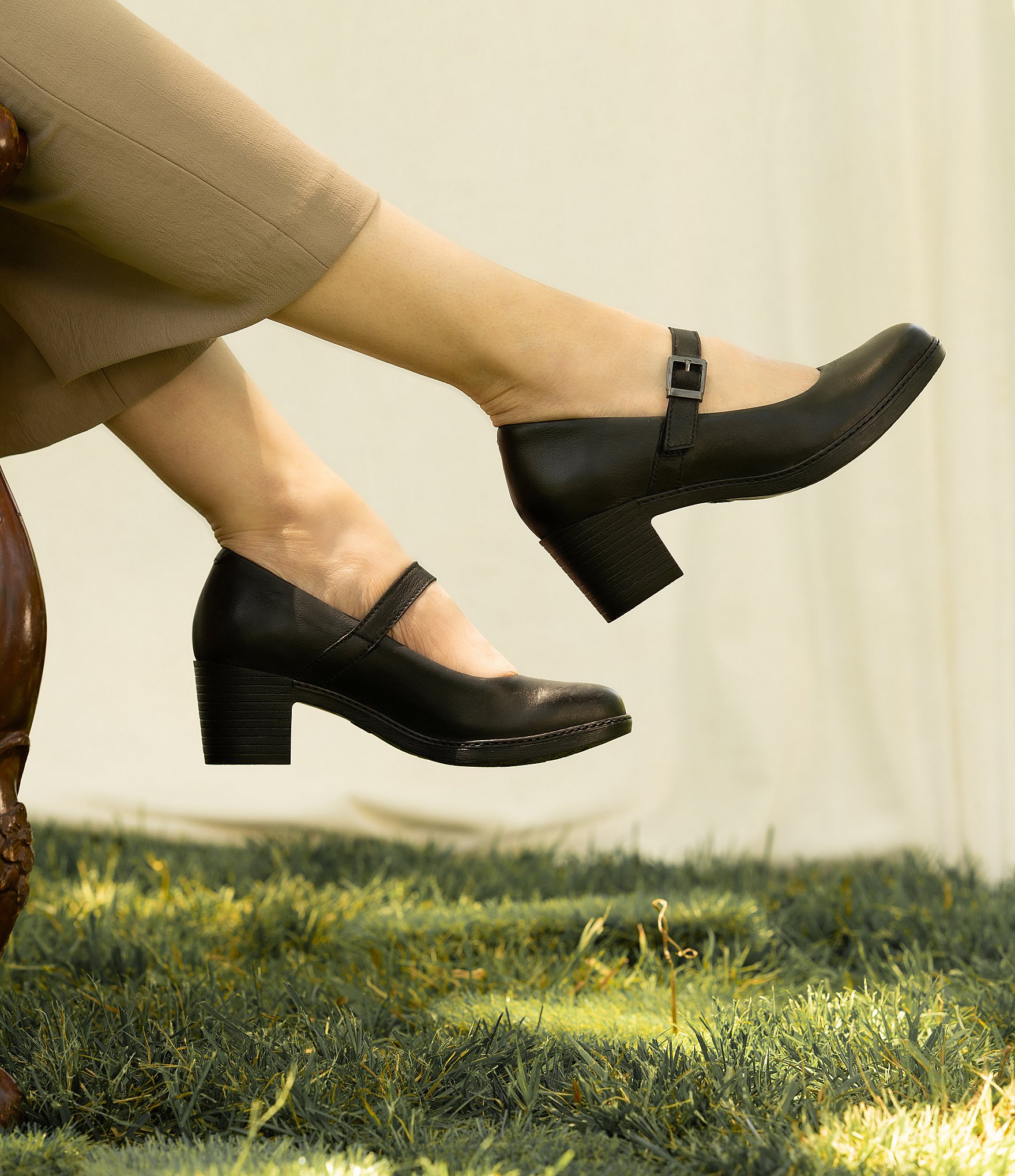Dansko Marigold Leather Mary Jane Pumps