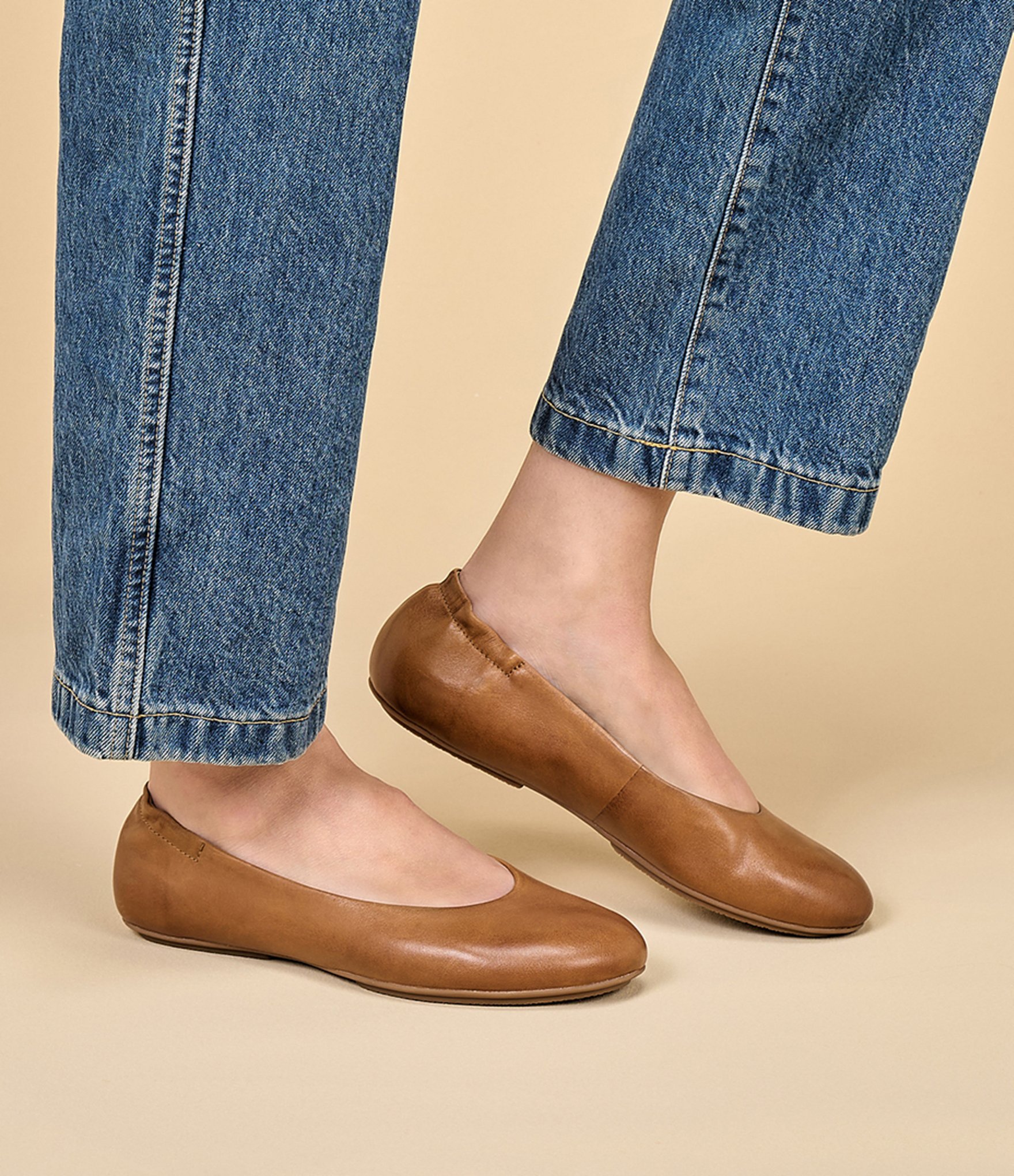 Dansko Mollie Leather Ballerina Flats
