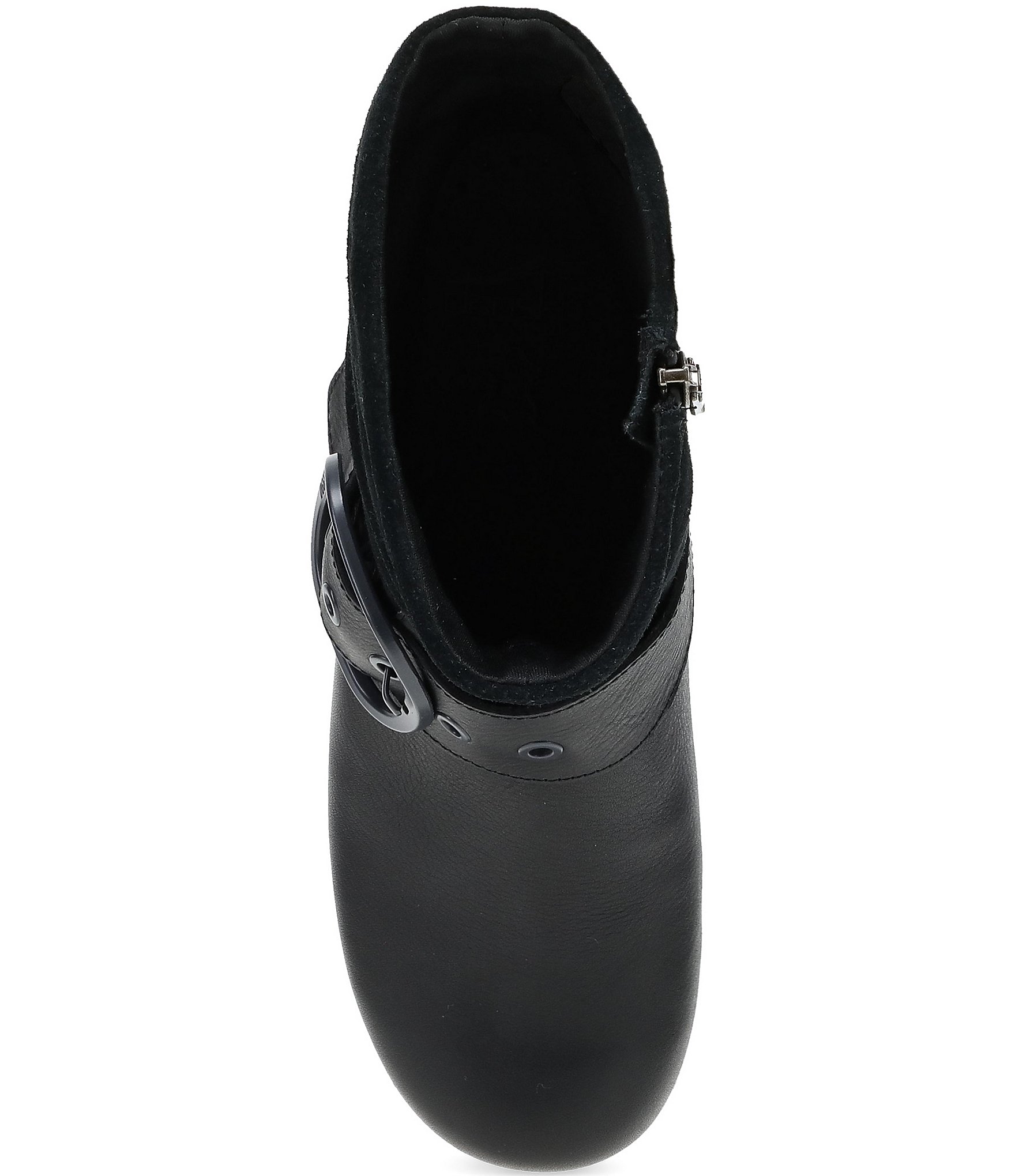 Dansko Pearson Leather Slouch Clog Booties