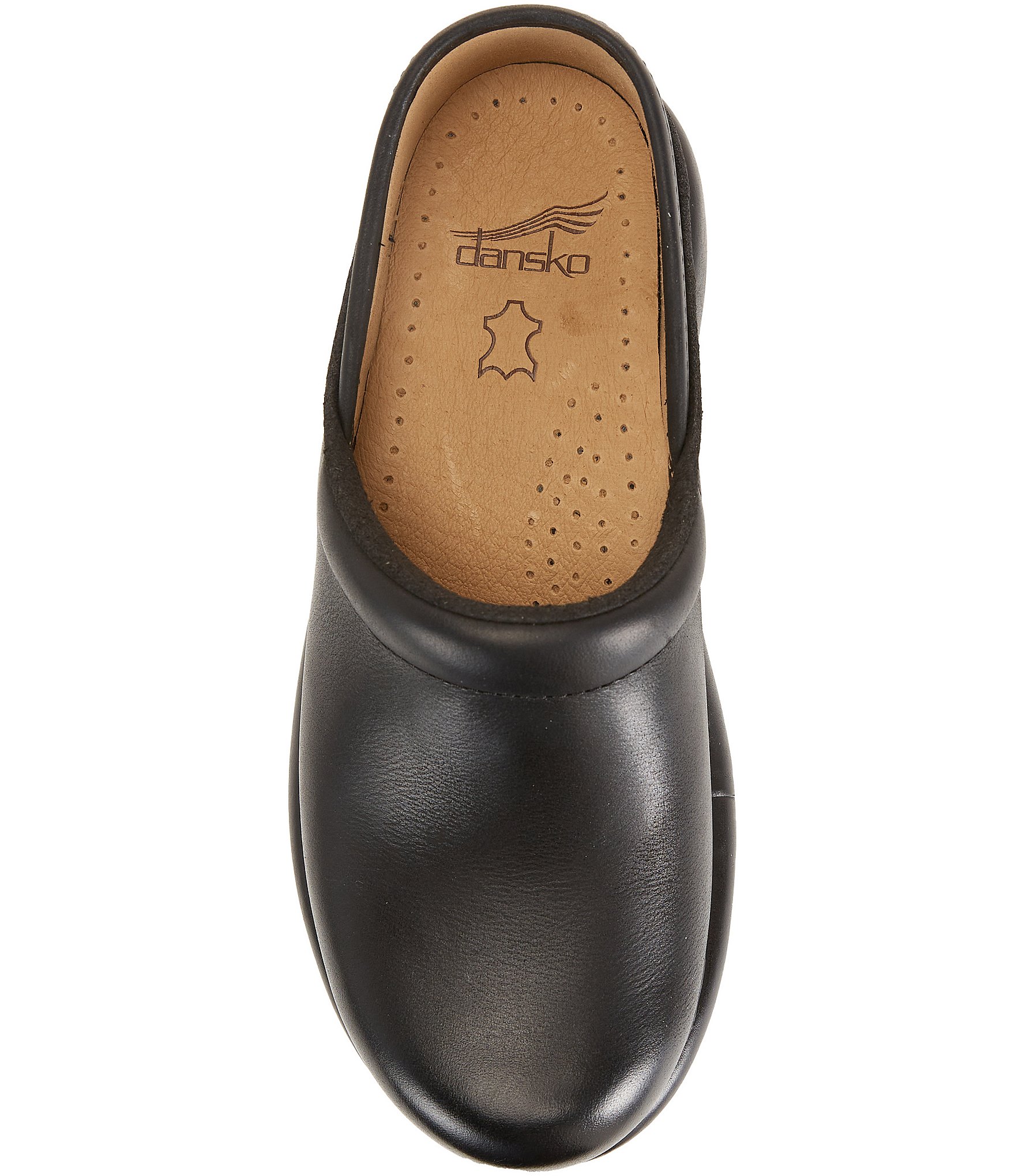Dansko Platform Pro Leather Clogs