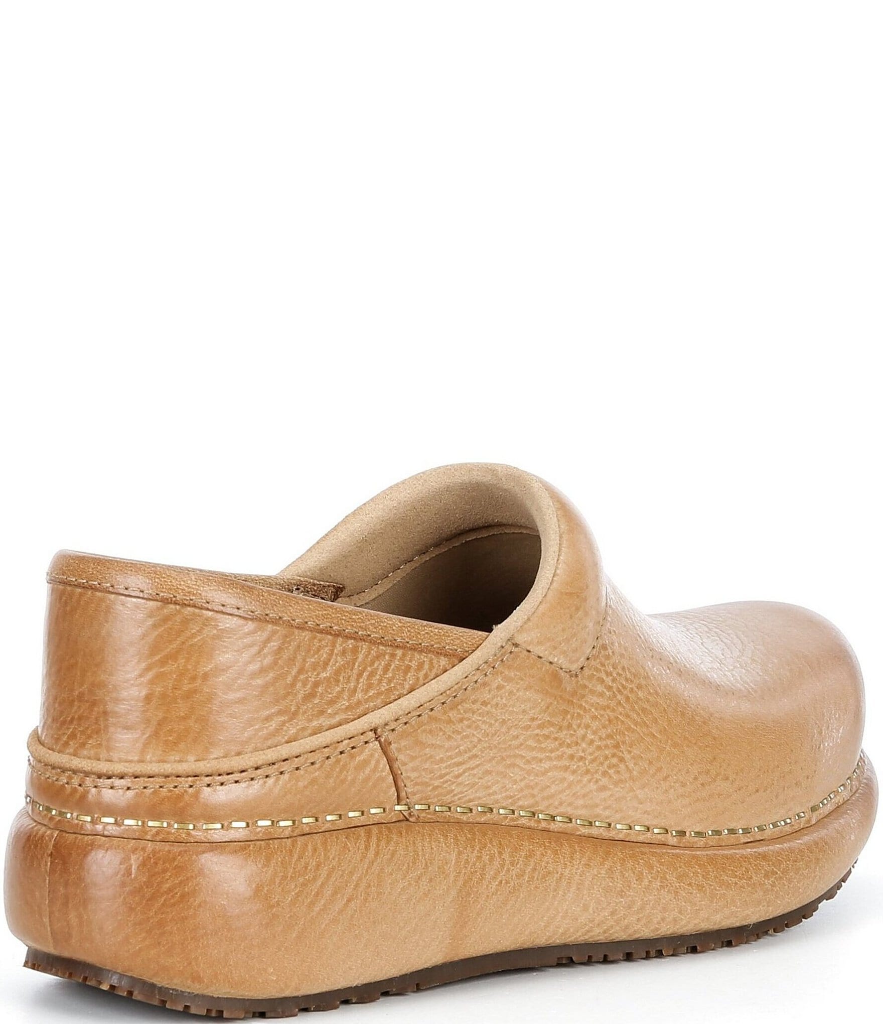 Dansko Platform Pro Leather Clogs