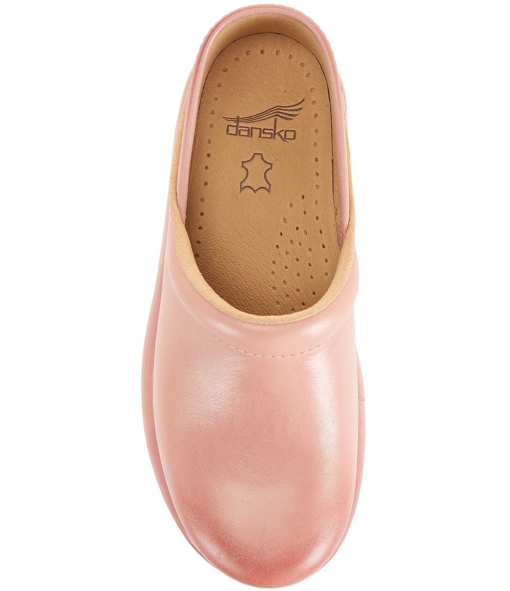 Dansko Platform Pro Leather Clogs