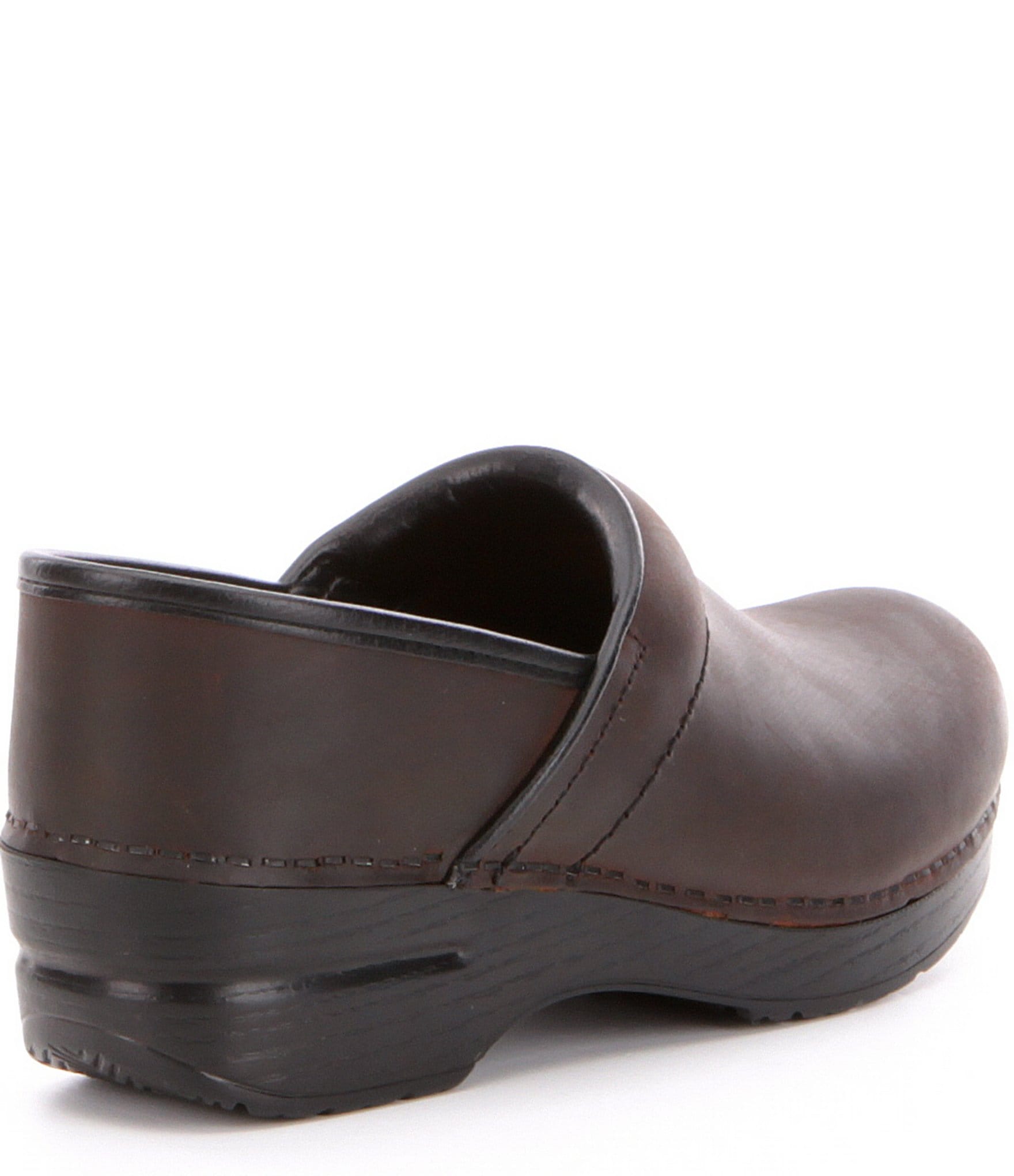 Dansko Professional Leather Slip-On Clogs