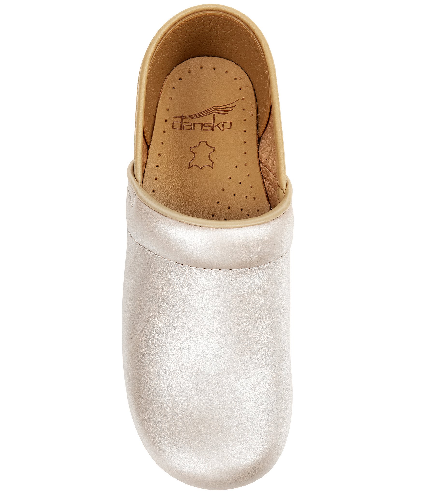 Dansko Professional Metallic Leather Clogs